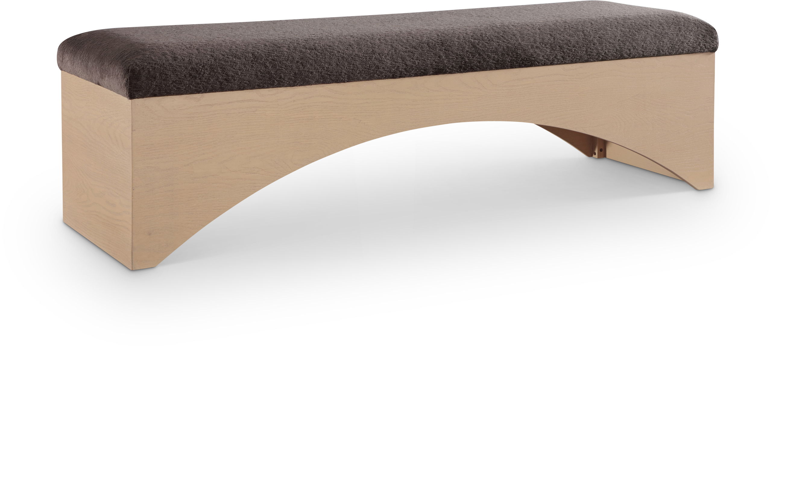 Lawson - Bench With Natural Base - Brown