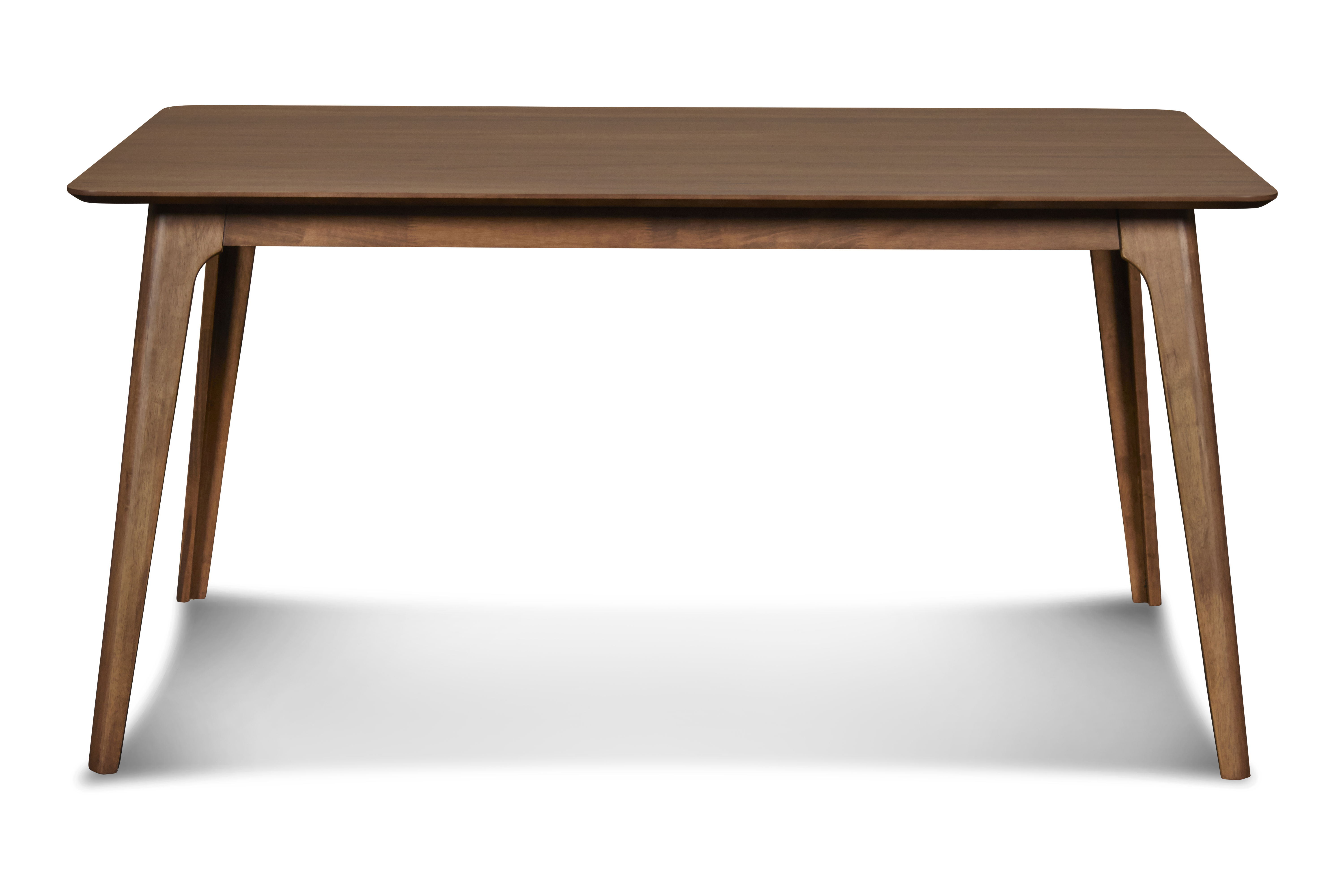 Oscar - Rectangle Table & 4 Chairs - Walnut