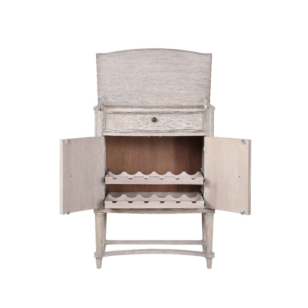 Wynsor - Wine Cabinet - Antique White, beige, view 4