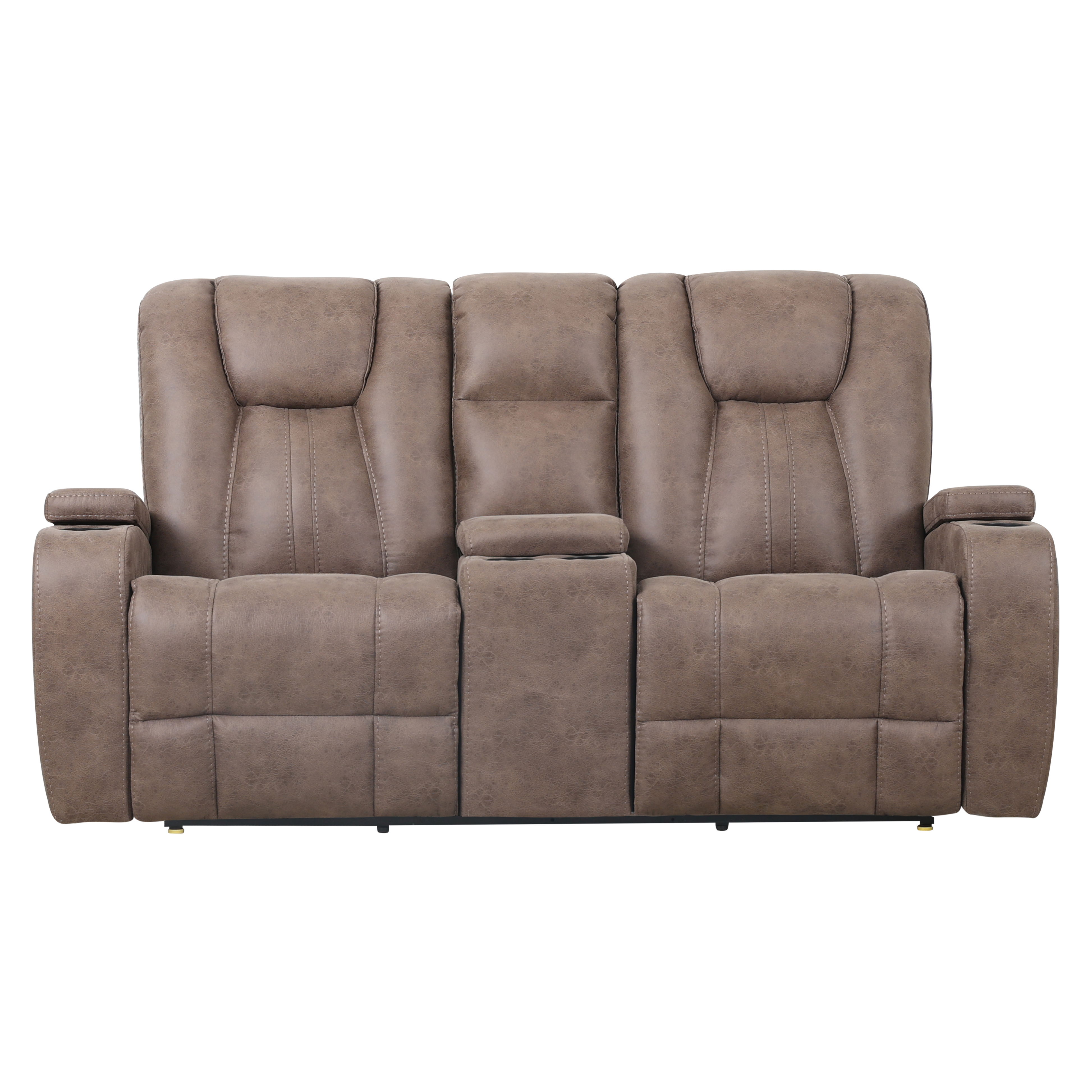 Marlow - Manual Recliner Loveseat - Sand