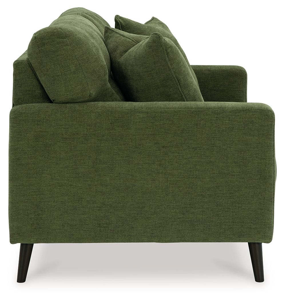 Ashley Furniture Bixler - 2 Pc. - Sofa, Loveseat - Olive - Image 8