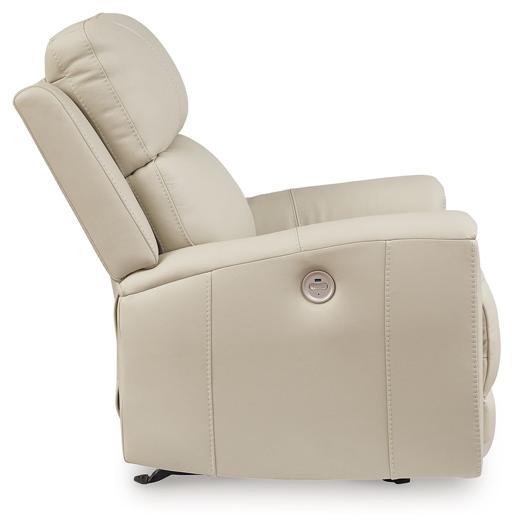 Ashley Furniture Dahlmoore - Power Rocker Recliner - Almond - Image 5