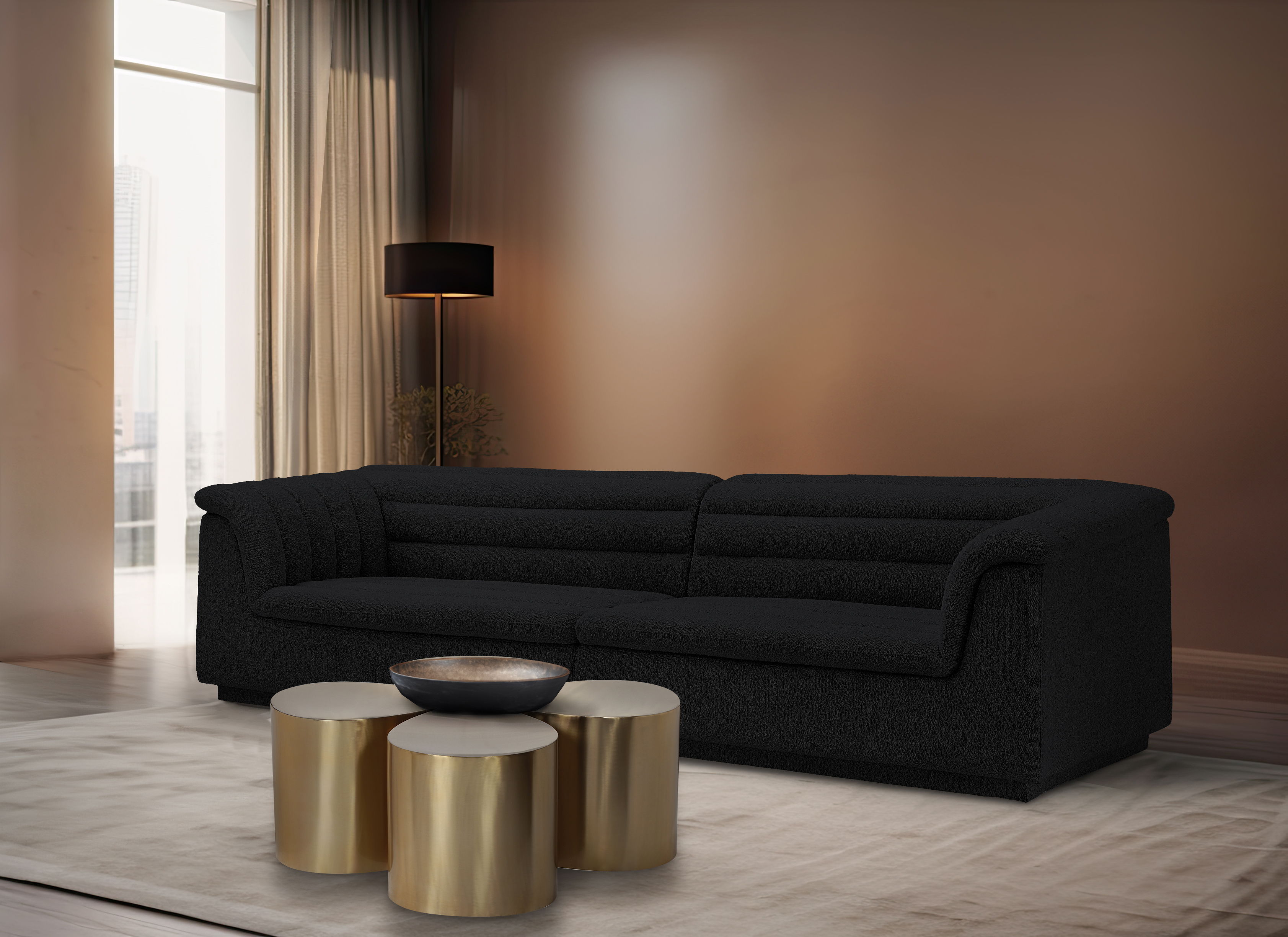 Petal - Coffee Table - Gold