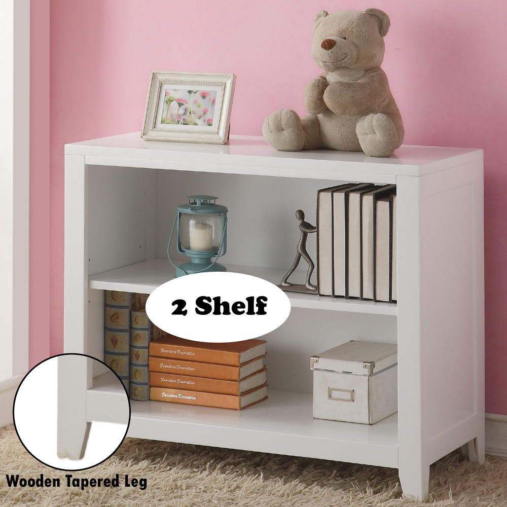 Lacey - Bookcase - White, white