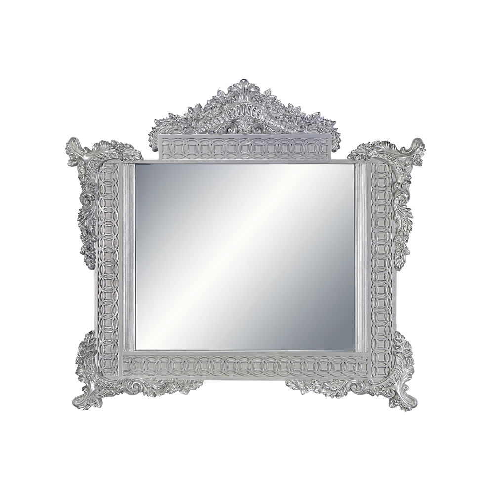 Valkyrie - Mirror - Antique Platinum, silver, view 4
