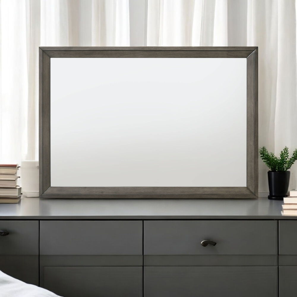 Escher - Mirror - Gray Oak, dark gray, view 5
