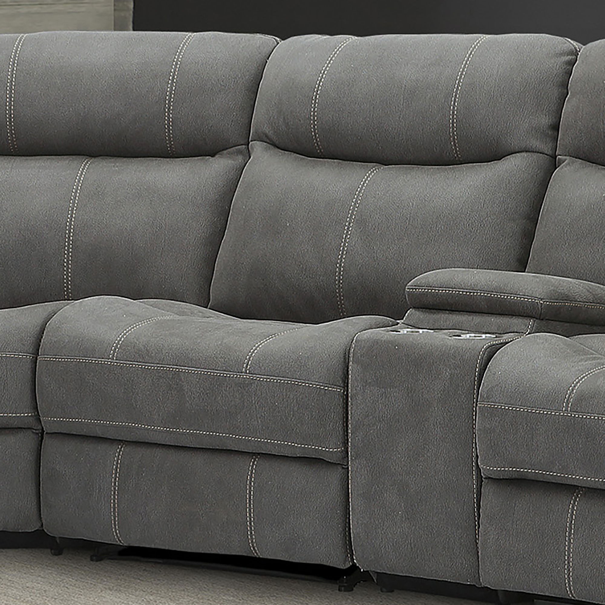 Parker House Mason - Armless Chair - Carbon