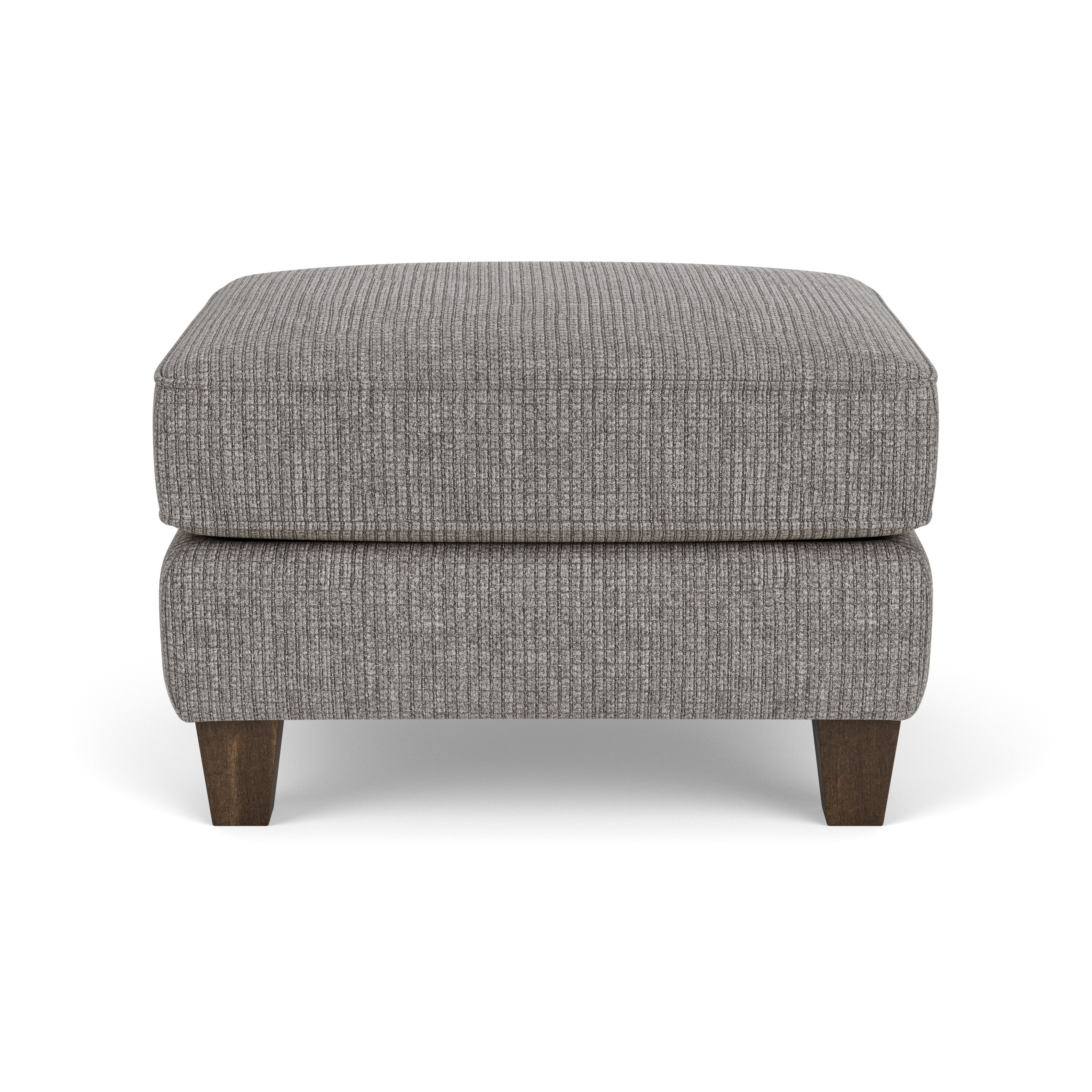 Libby - Fabric Ottoman, light brown, view 5