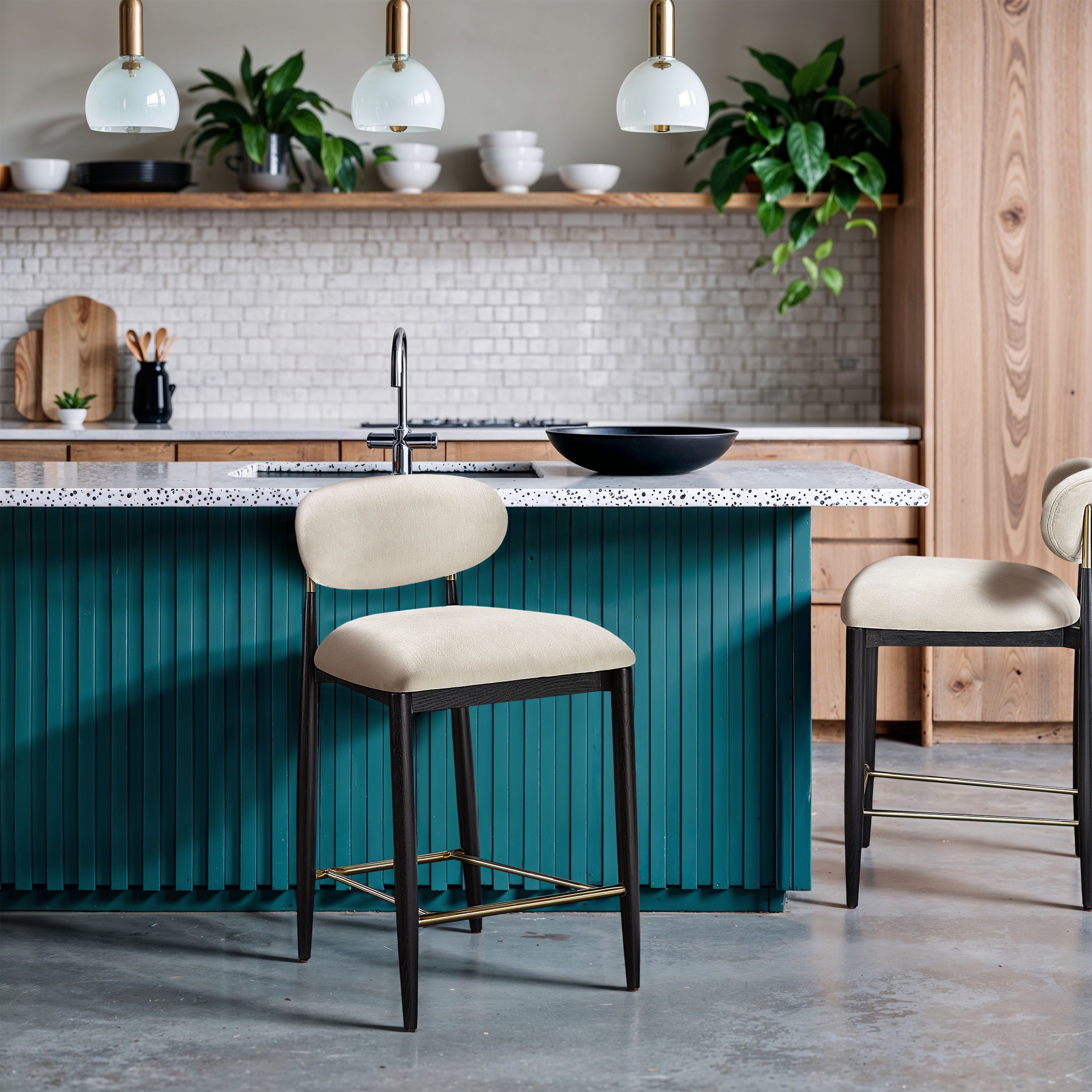 Riccio - Stool - Cream