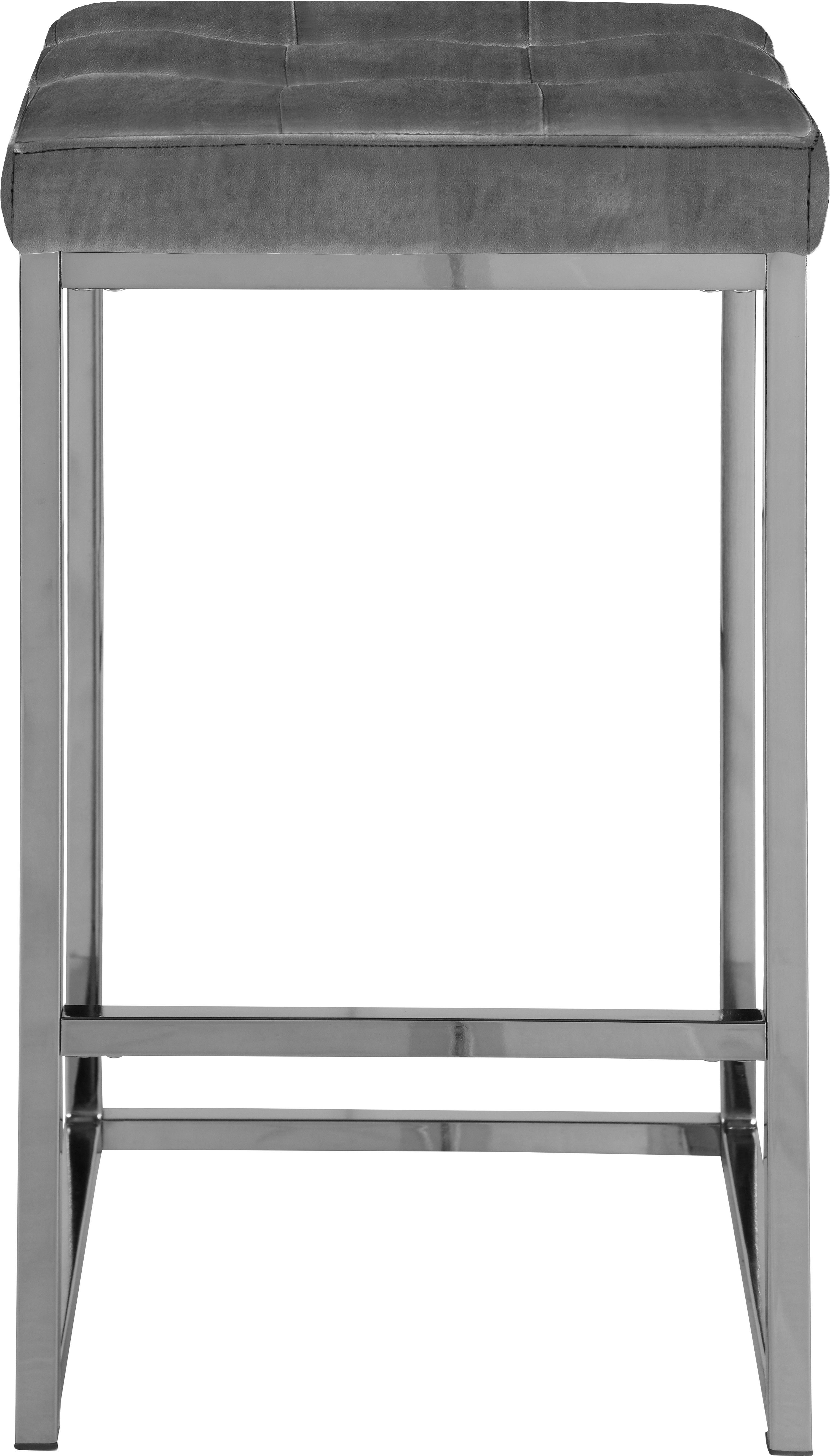 Nicola - Fabric Stool (Set of 2) - Gray
