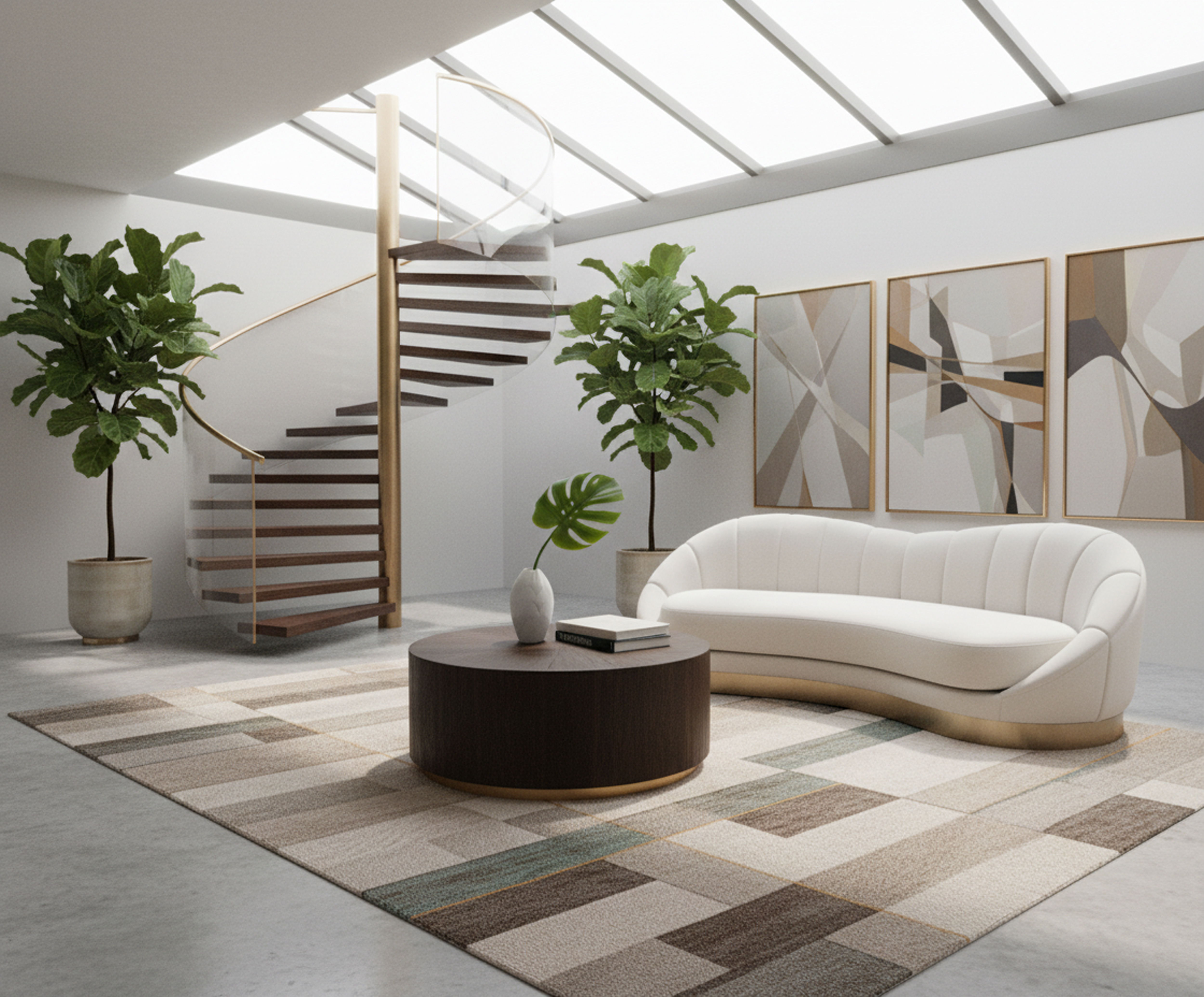 Nile - Coffee Table - Brown Oak