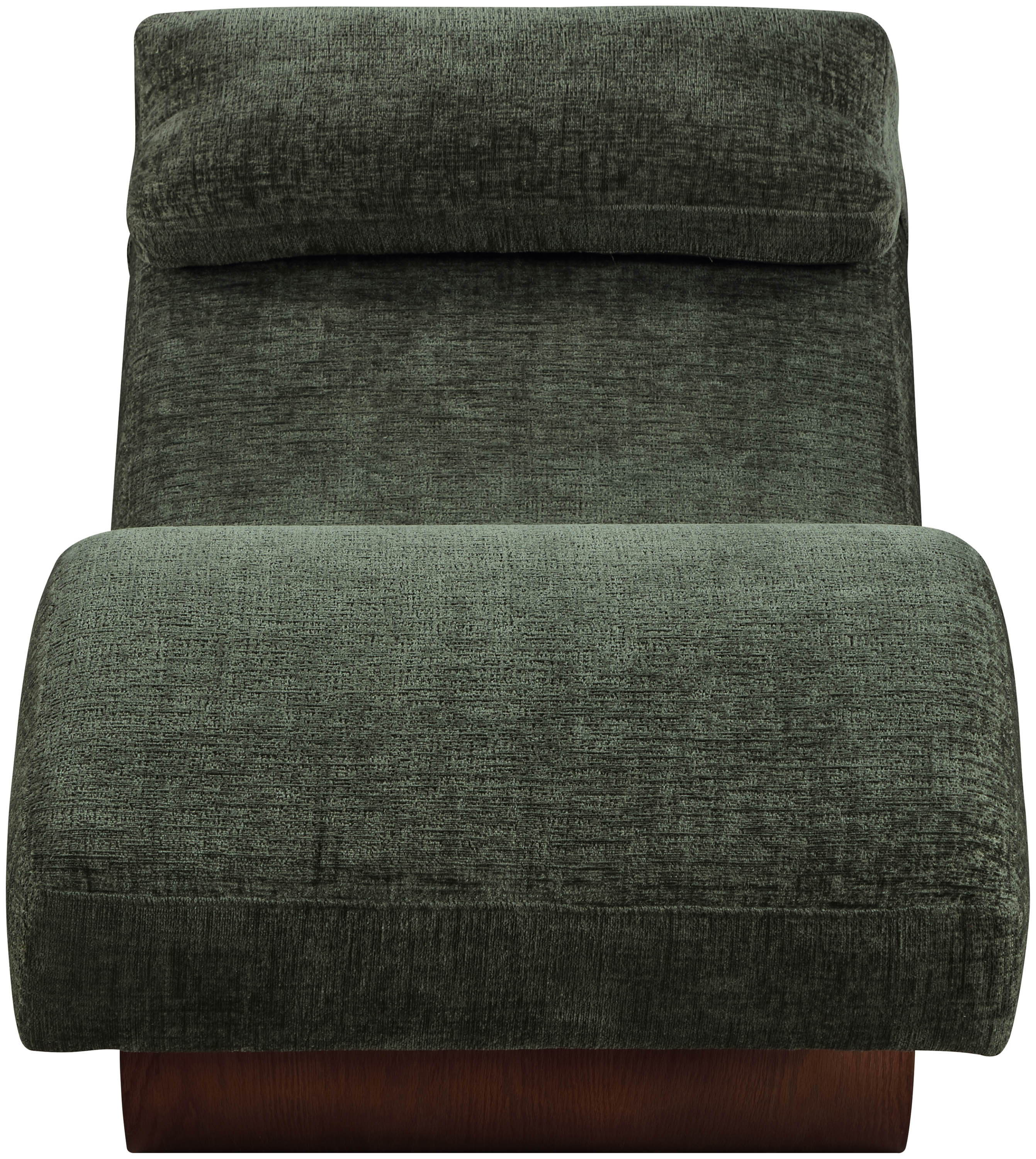 Marcella - Fabric Upholstered Chaise Lounge - Green