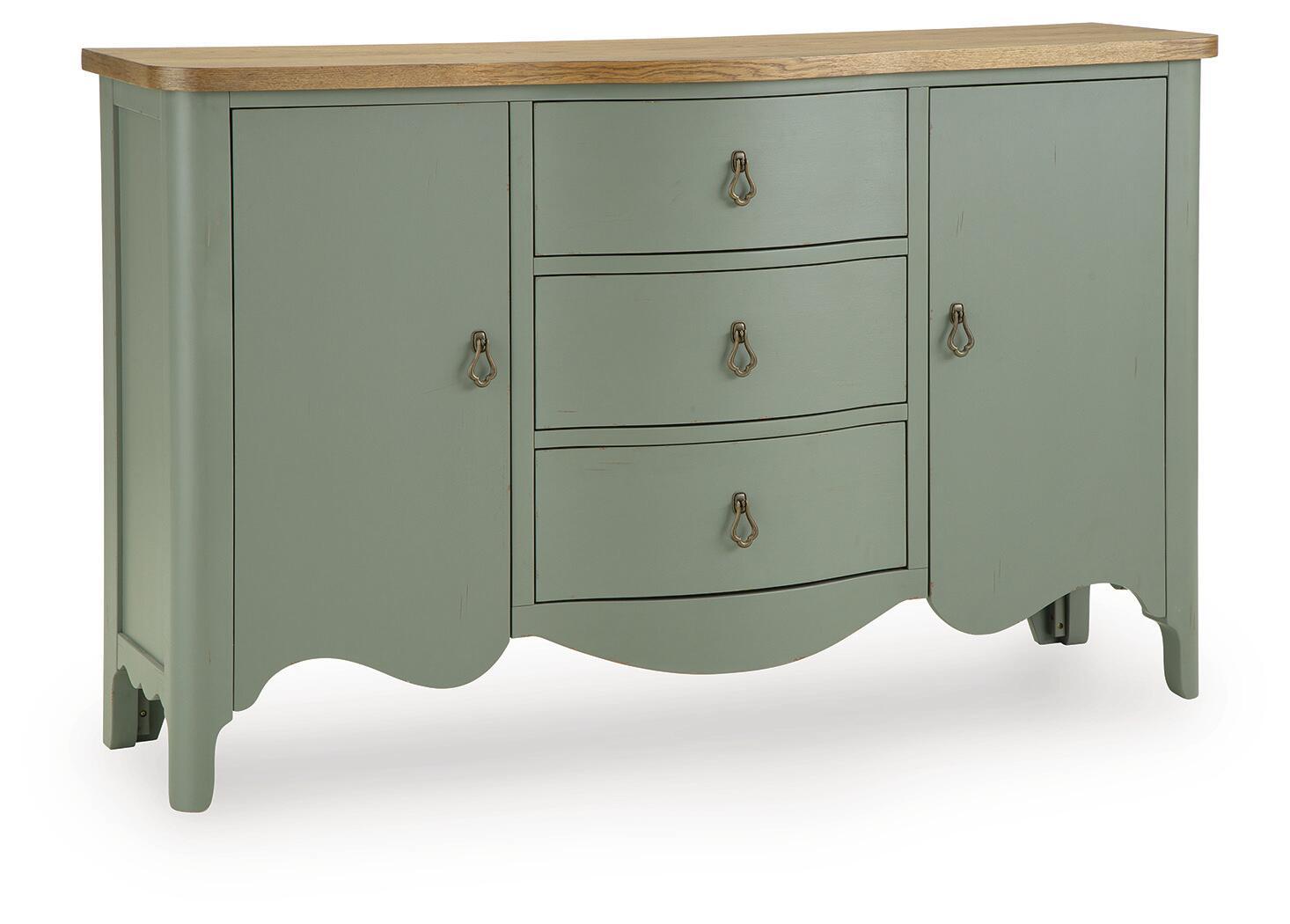 Actonville – Accent Cabinet – Antique Green