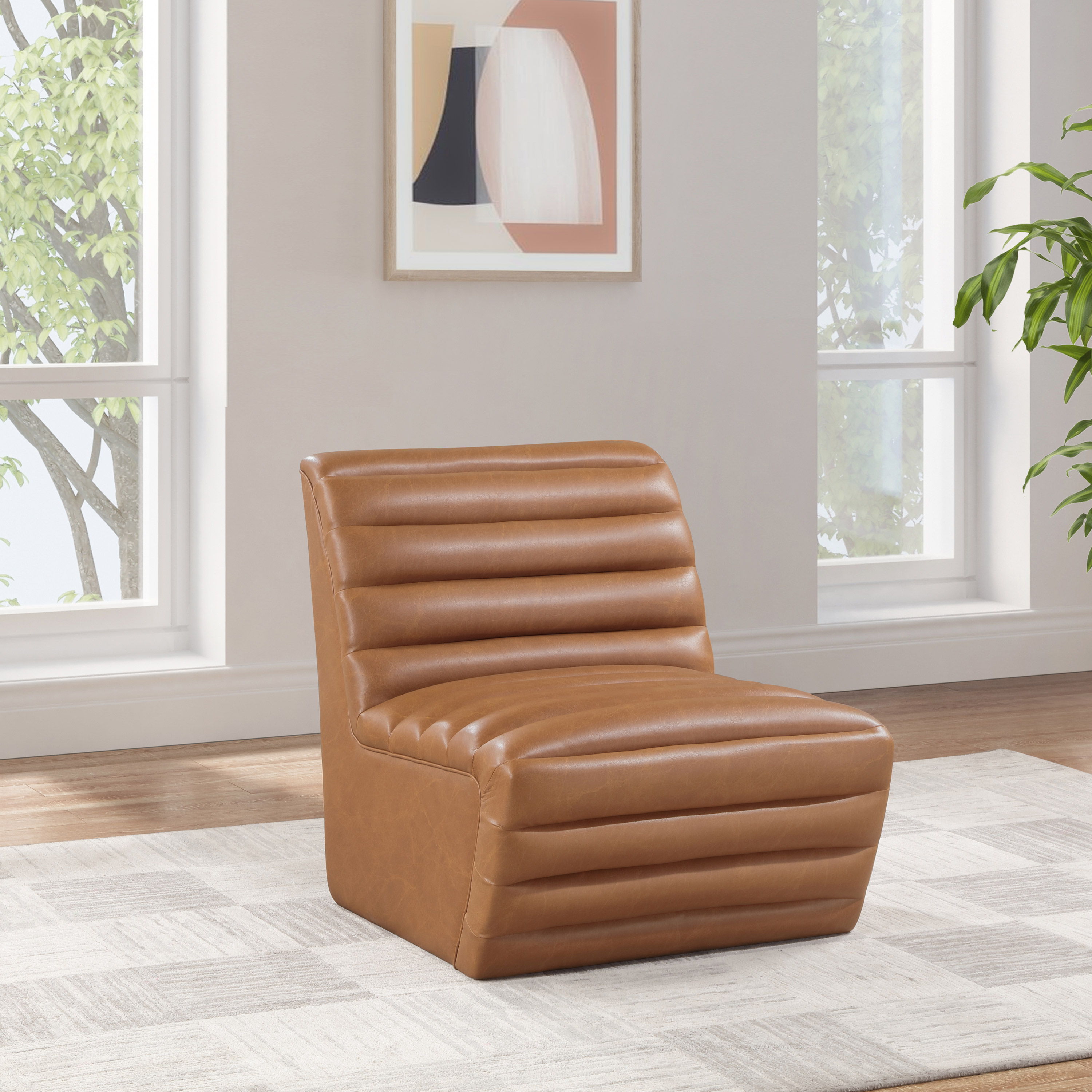 Vega - Accent Chair - Cognac