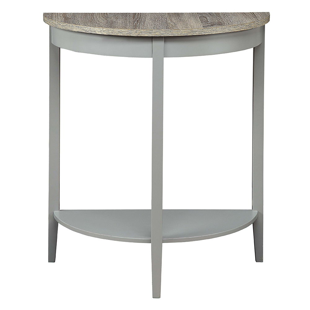 Justino - Console Table - Natural Oak & Gray, light brown, view 6