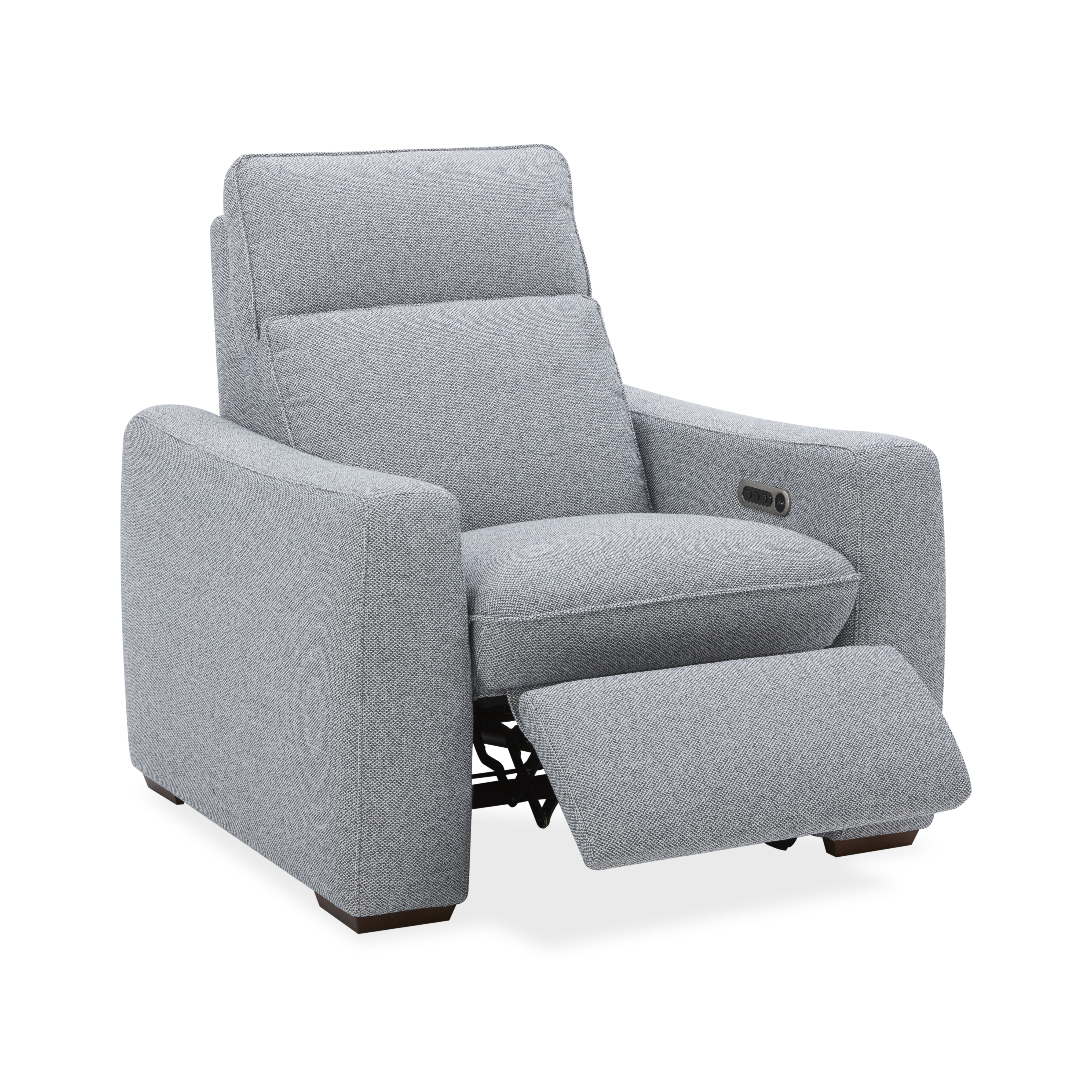 Ava - Power Recliner With Power Headrest & Lumbar, gray, view 2