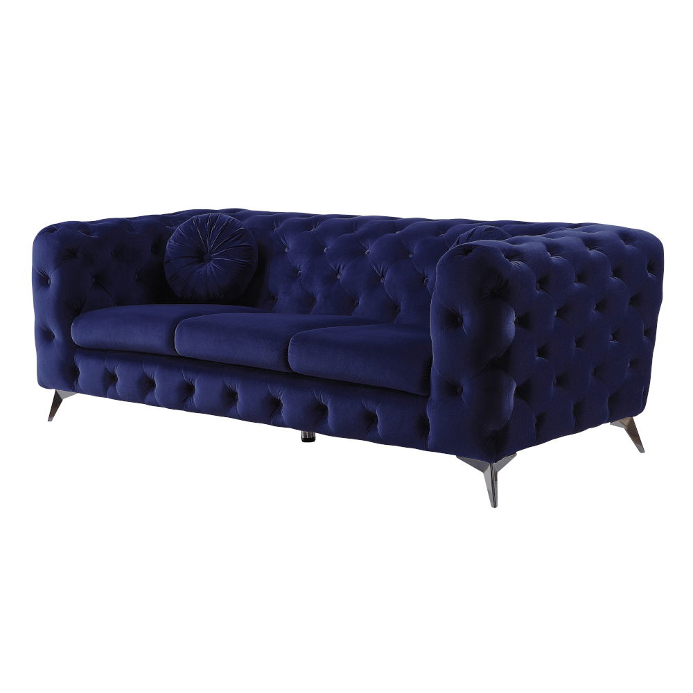 Atronia - Sofa - Blue Velvet, blue, view 2