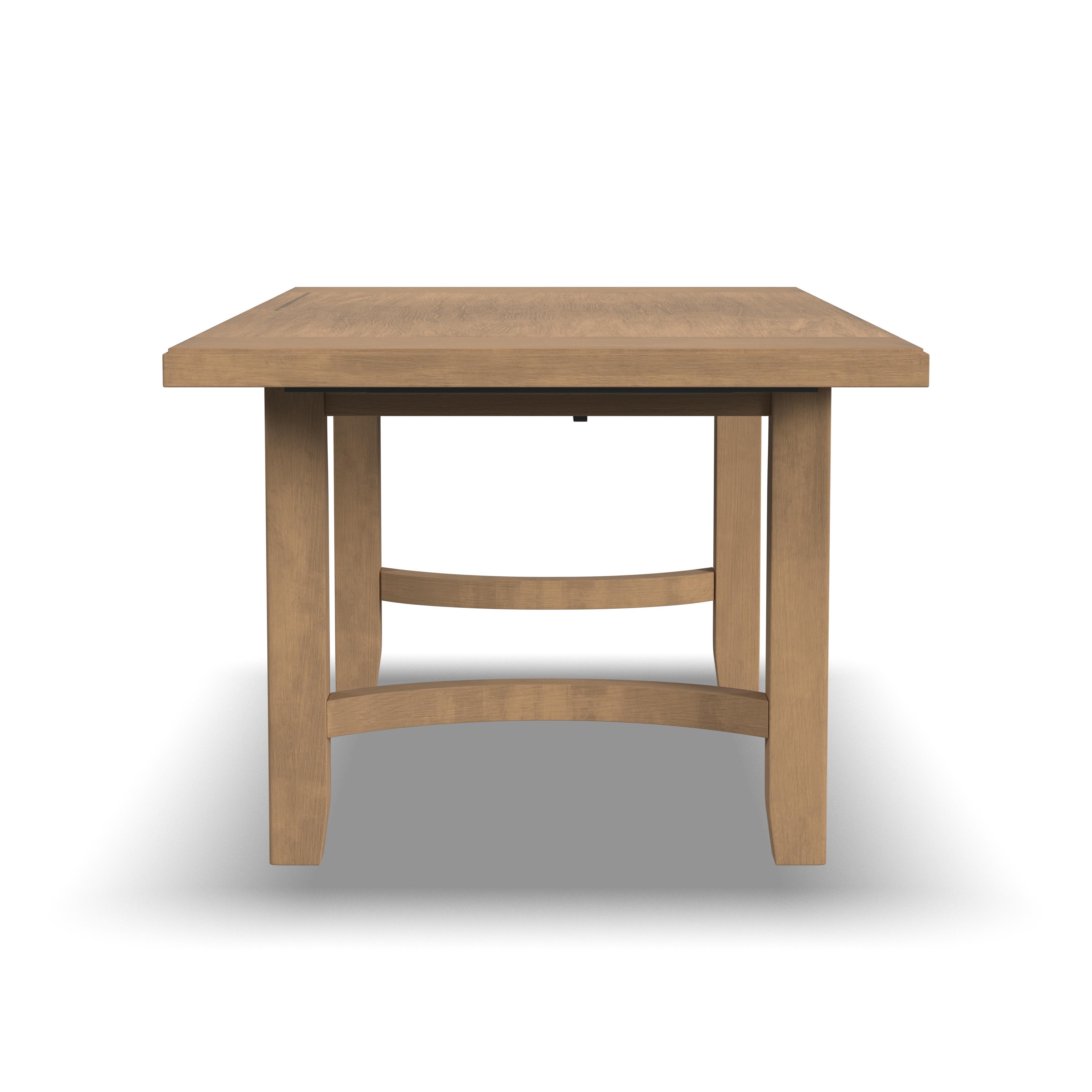 Normandy - Rectangular Dining Table - Light Brown, light brown, view 3