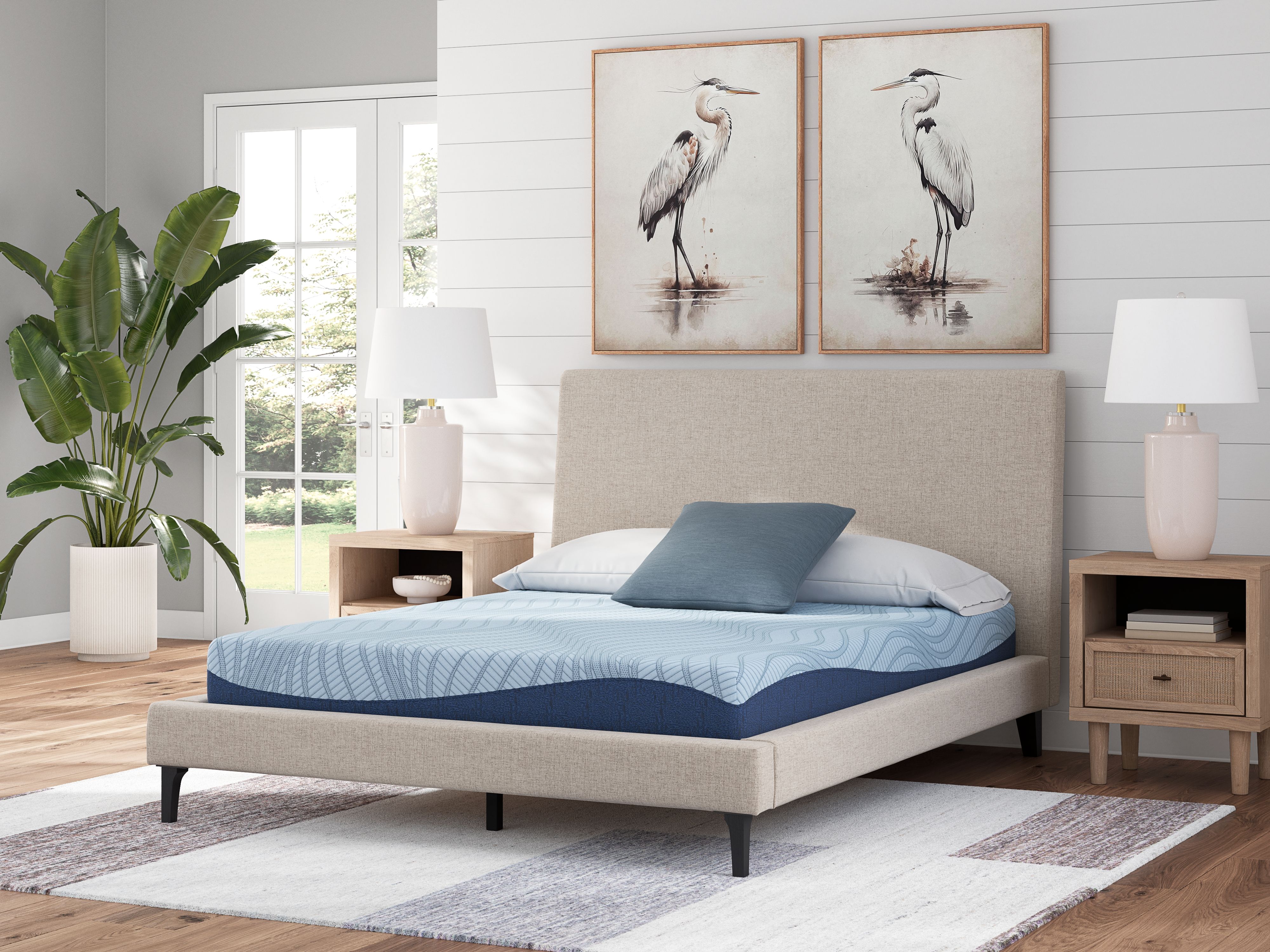 Ashley Furniture Peak 2.0 8 Memory Foam - King Mattress - White - Image 2