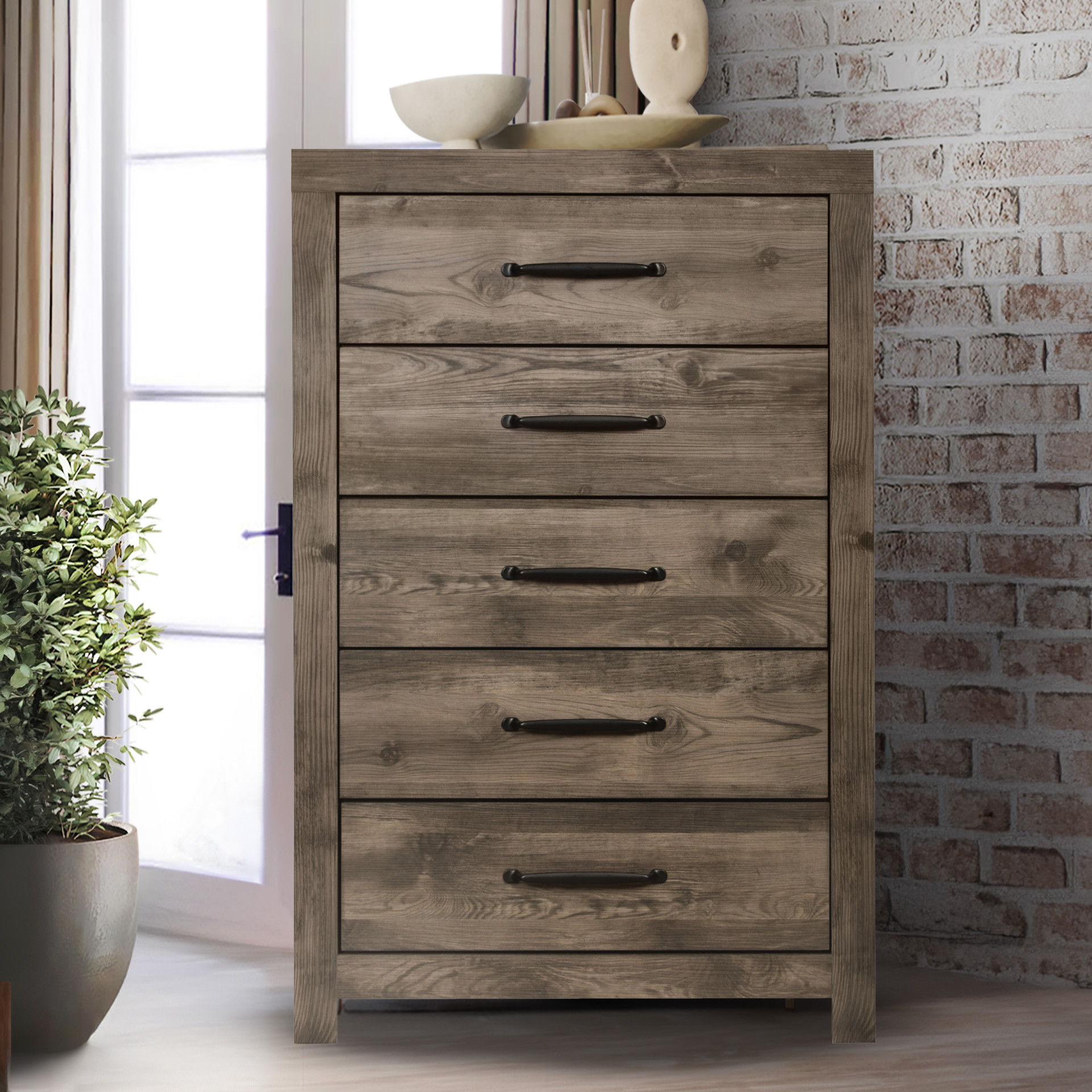 Misty Lodge - Chest - Greige, light brown