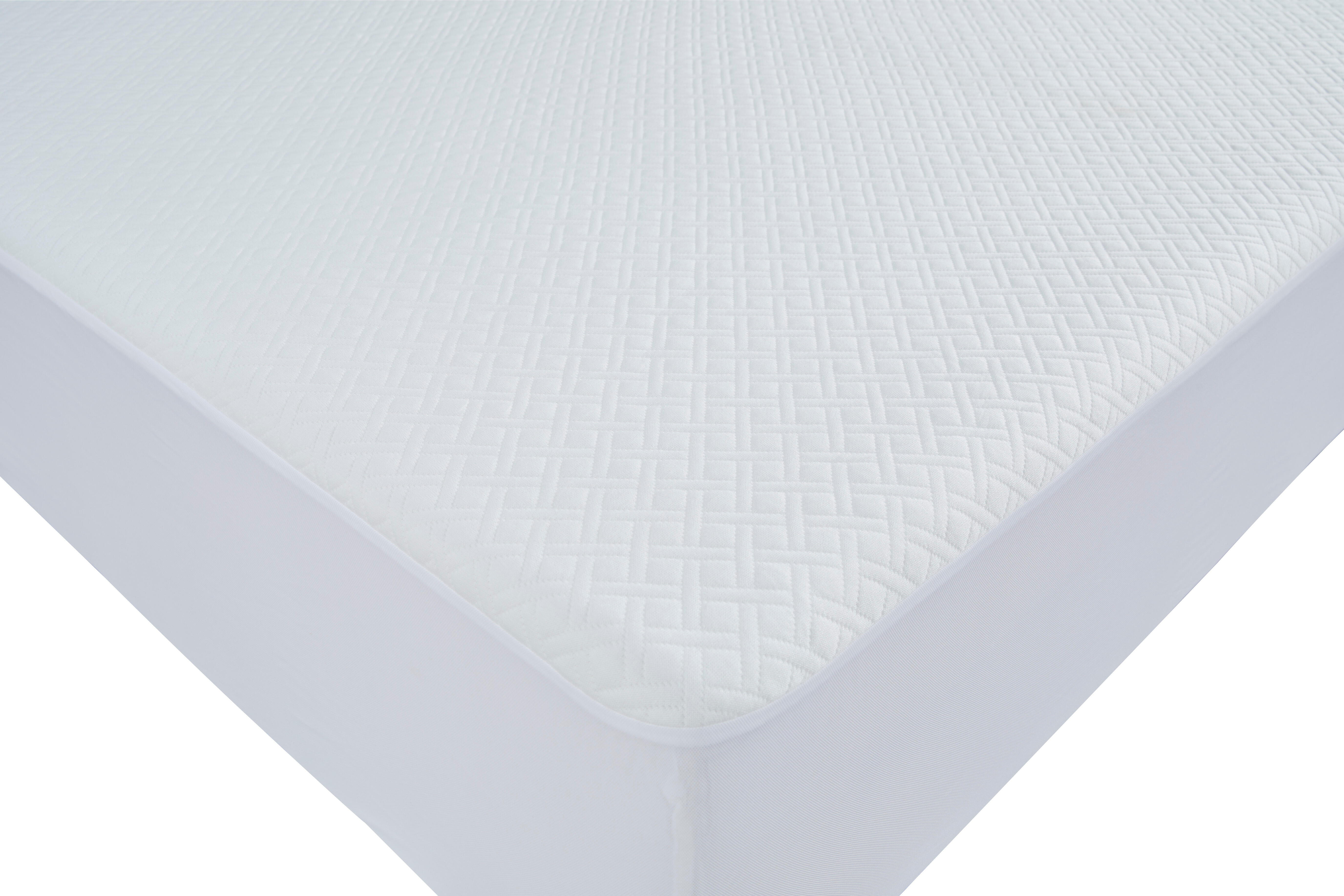 Basic Protector - Queen Mattress Protector (Set of 4) - White, white, view 3