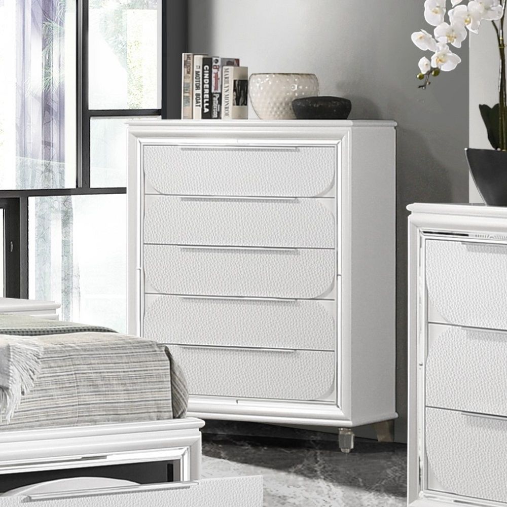 Tarian - Chest - Pearl White, white