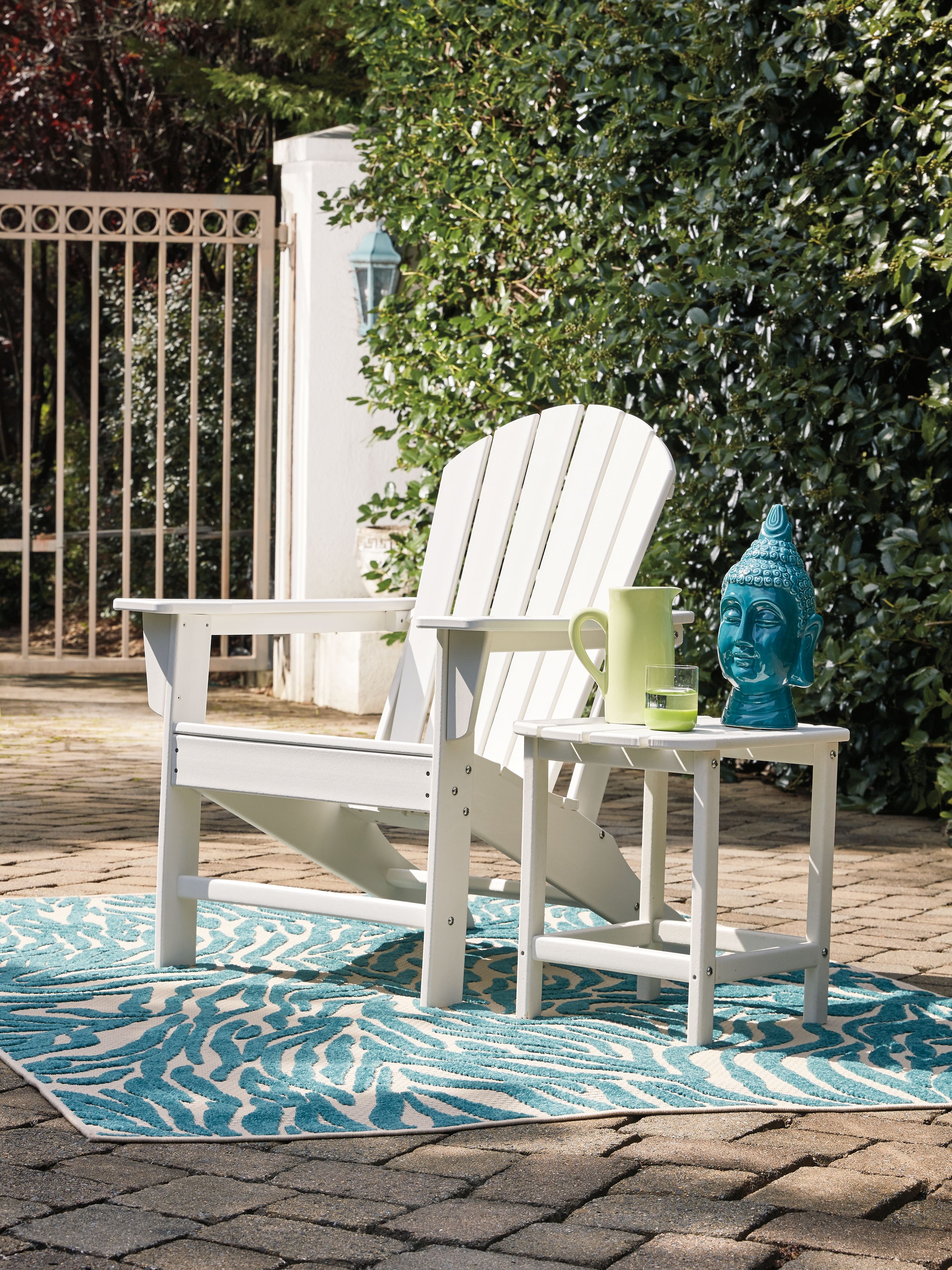 Ashley Furniture Sundown Treasure - Adirondack Chair - White - Image 7