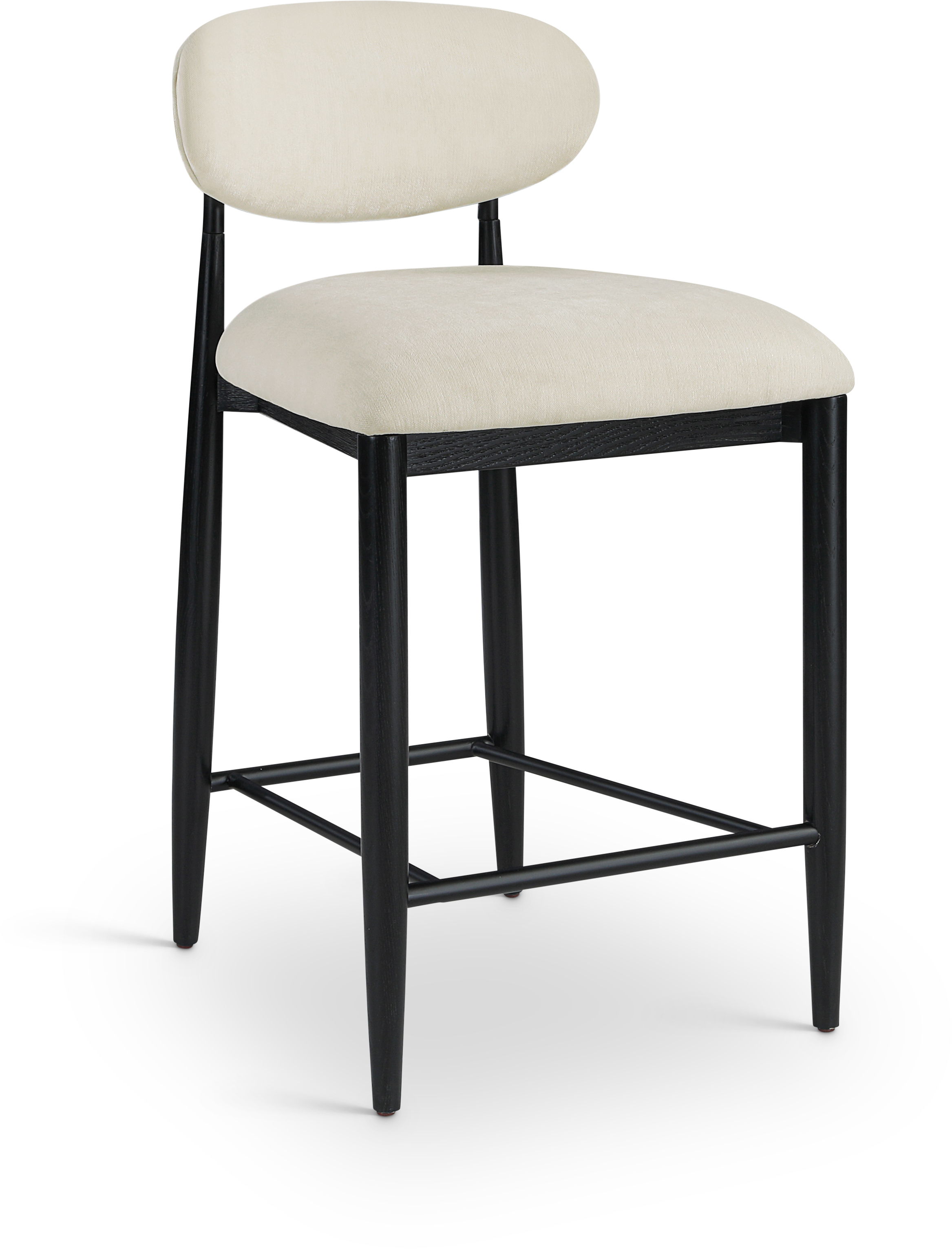 Riccio - Upholstered Stool - Beige