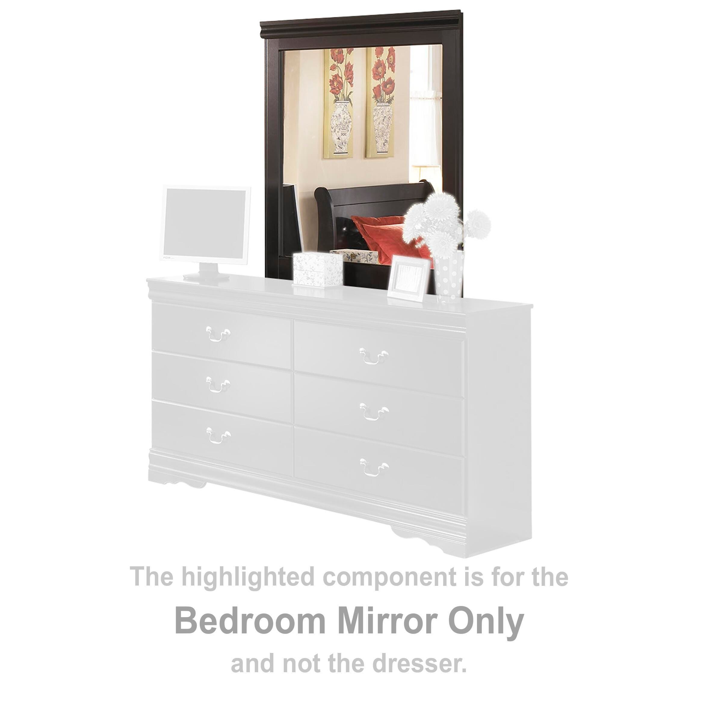 Huey Vineyard – Bedroom Mirror – Black