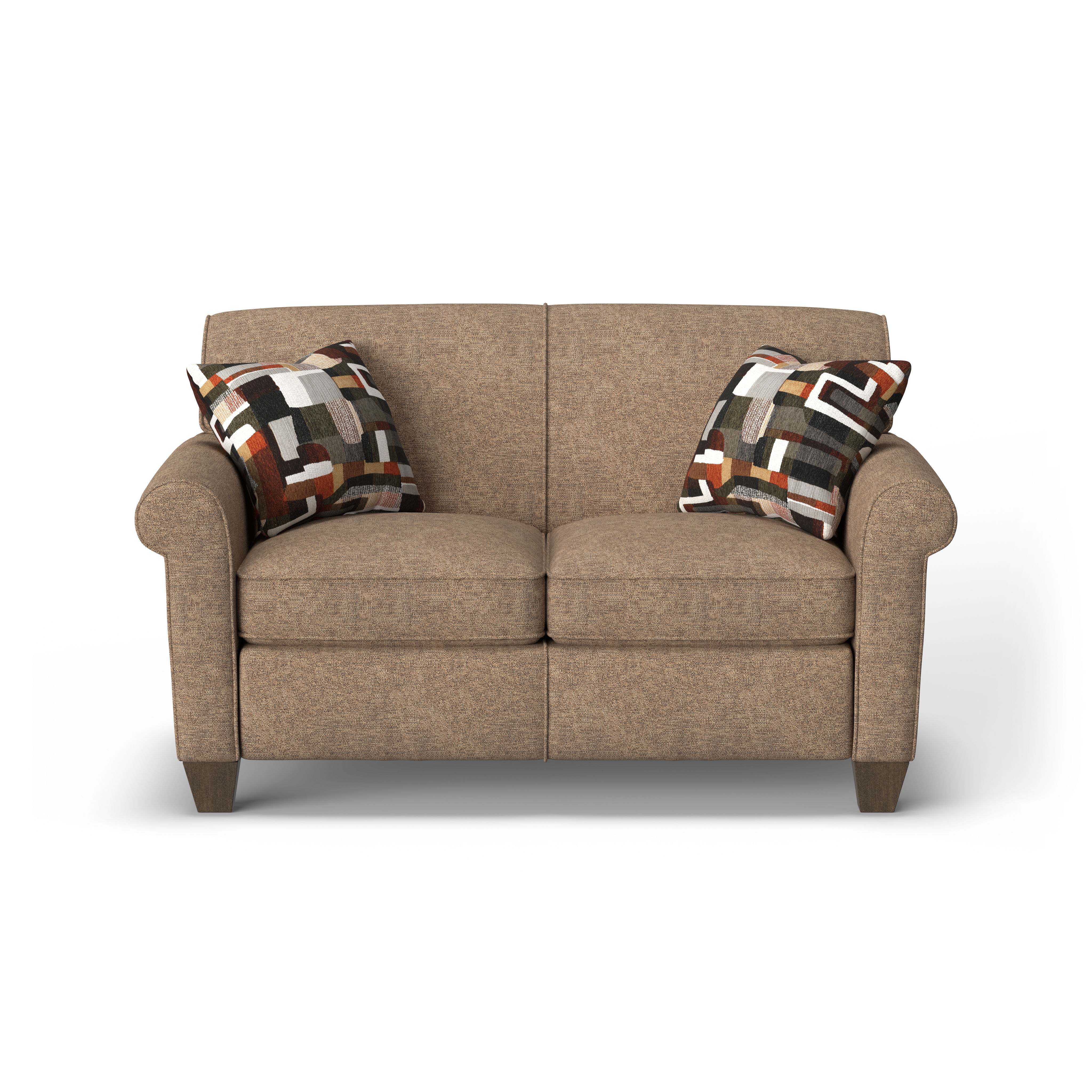 Dana - Fabric Loveseat, blue, view 6
