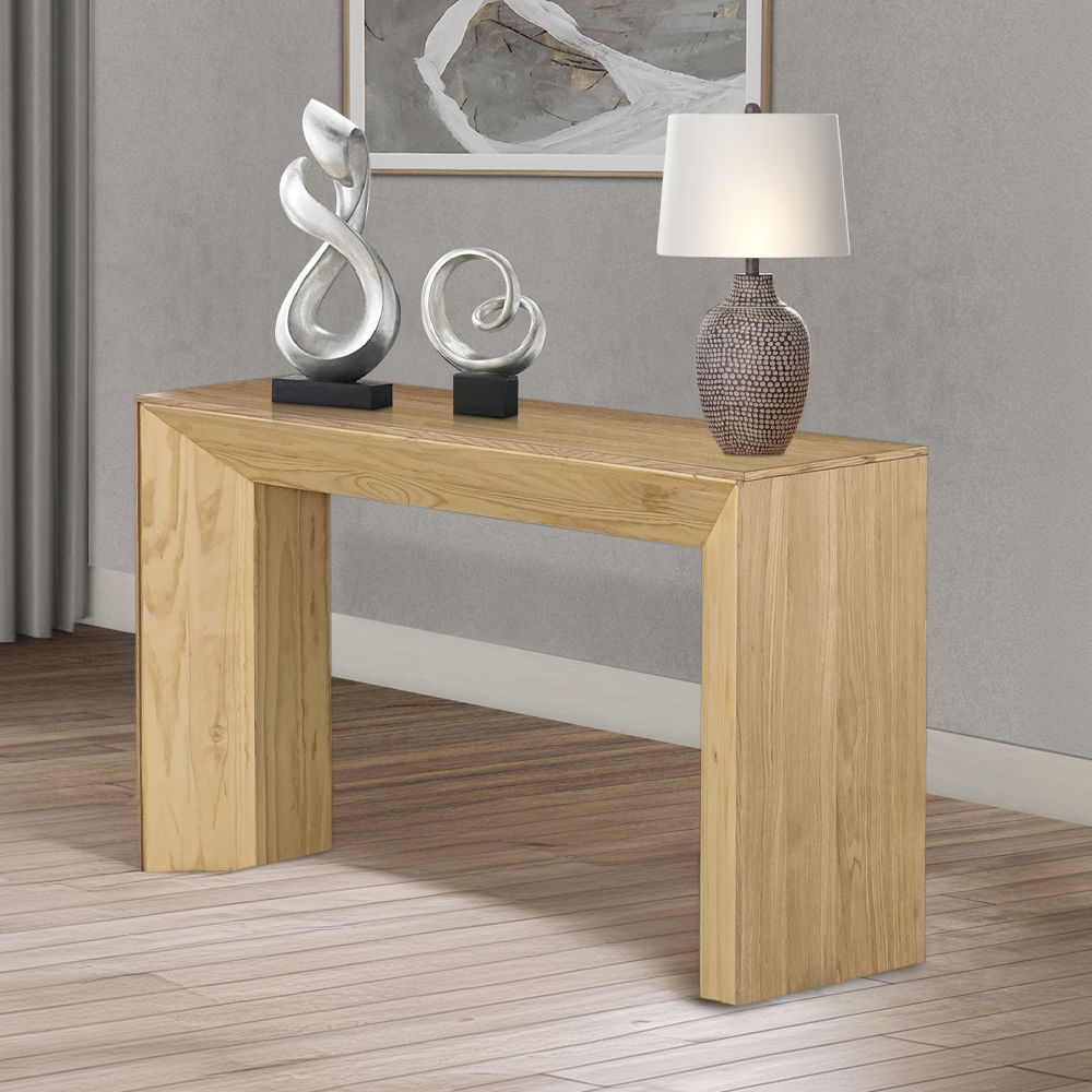 Harold - Sofa Table - Brown, light brown