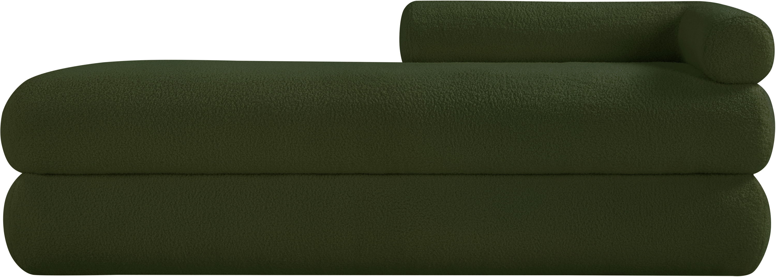 Kennedy - Teddy Fabric Bench - Green