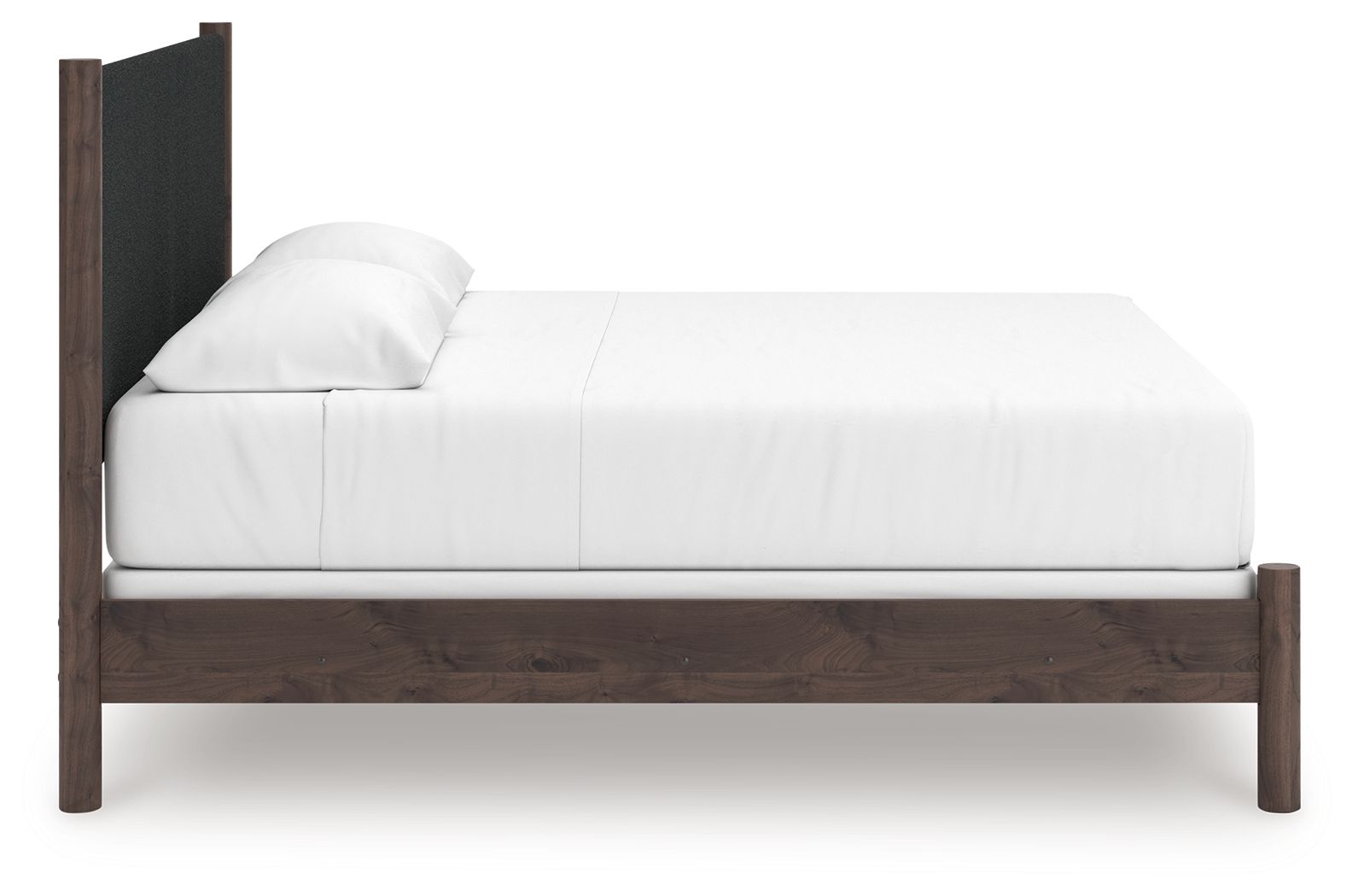 Ashley Furniture Pamytta - King Upholstered Panel Bed - Brown - Image 6