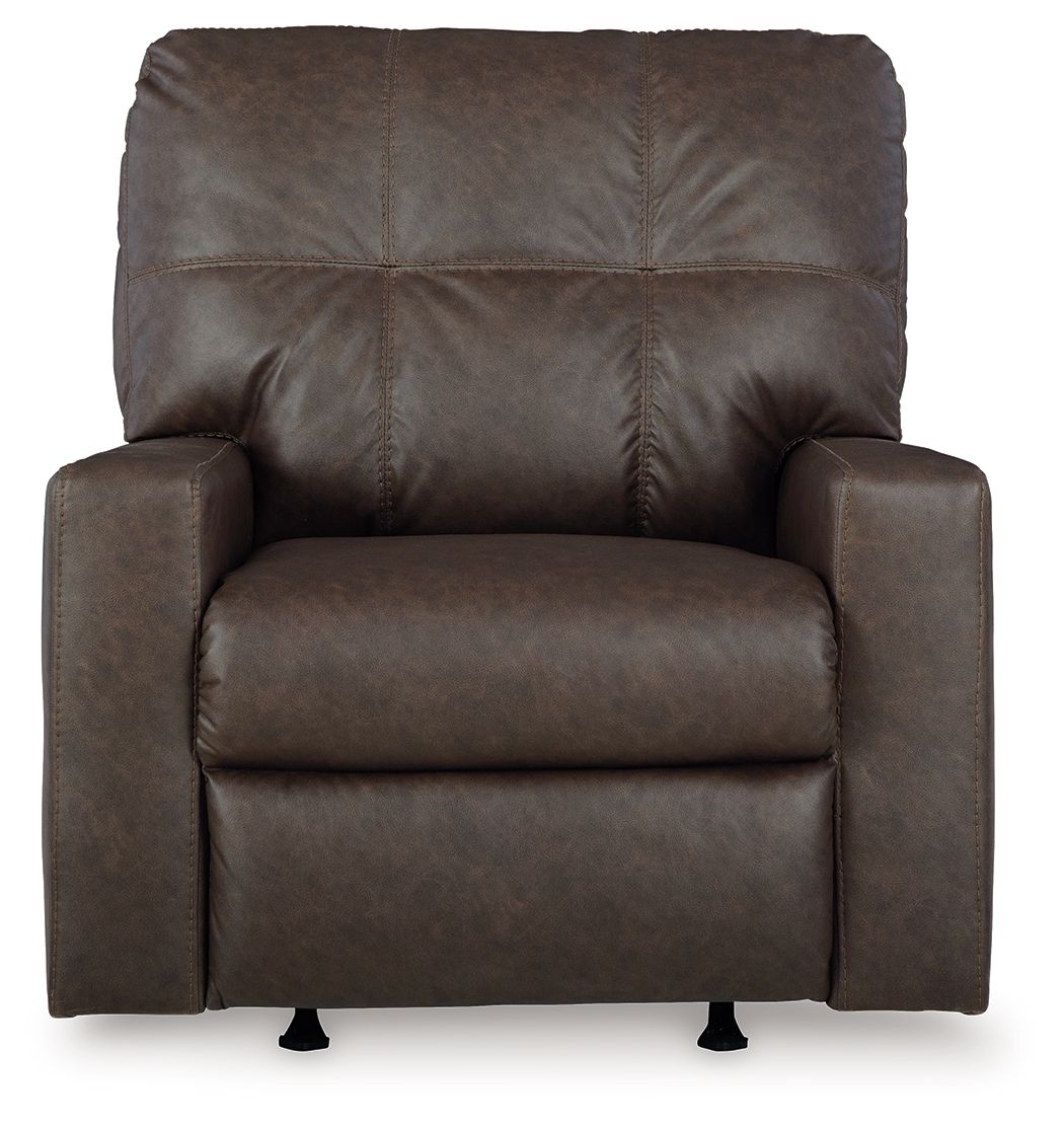 Ashley Furniture Barlin Mills - Rocker Recliner - Umber - Image 4