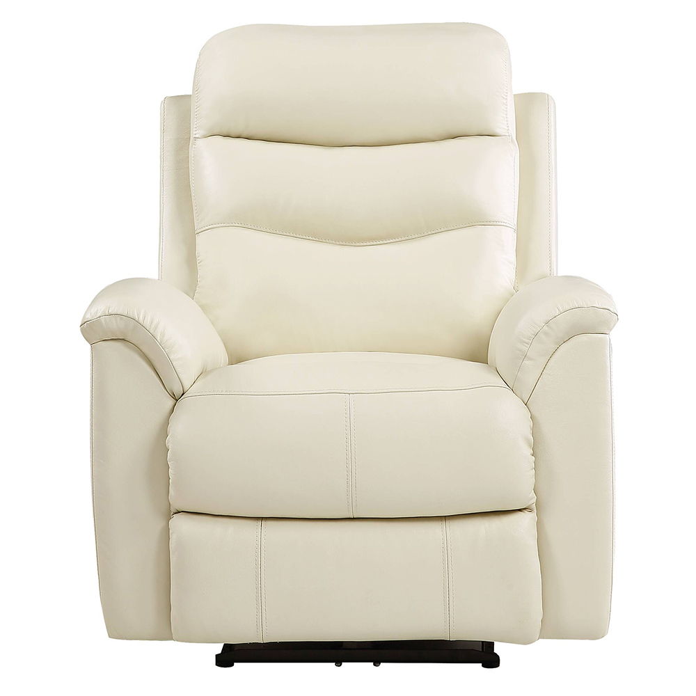 Ava - Power Motion Recliner - Beige Top Grain Leather Match, beige, view 8