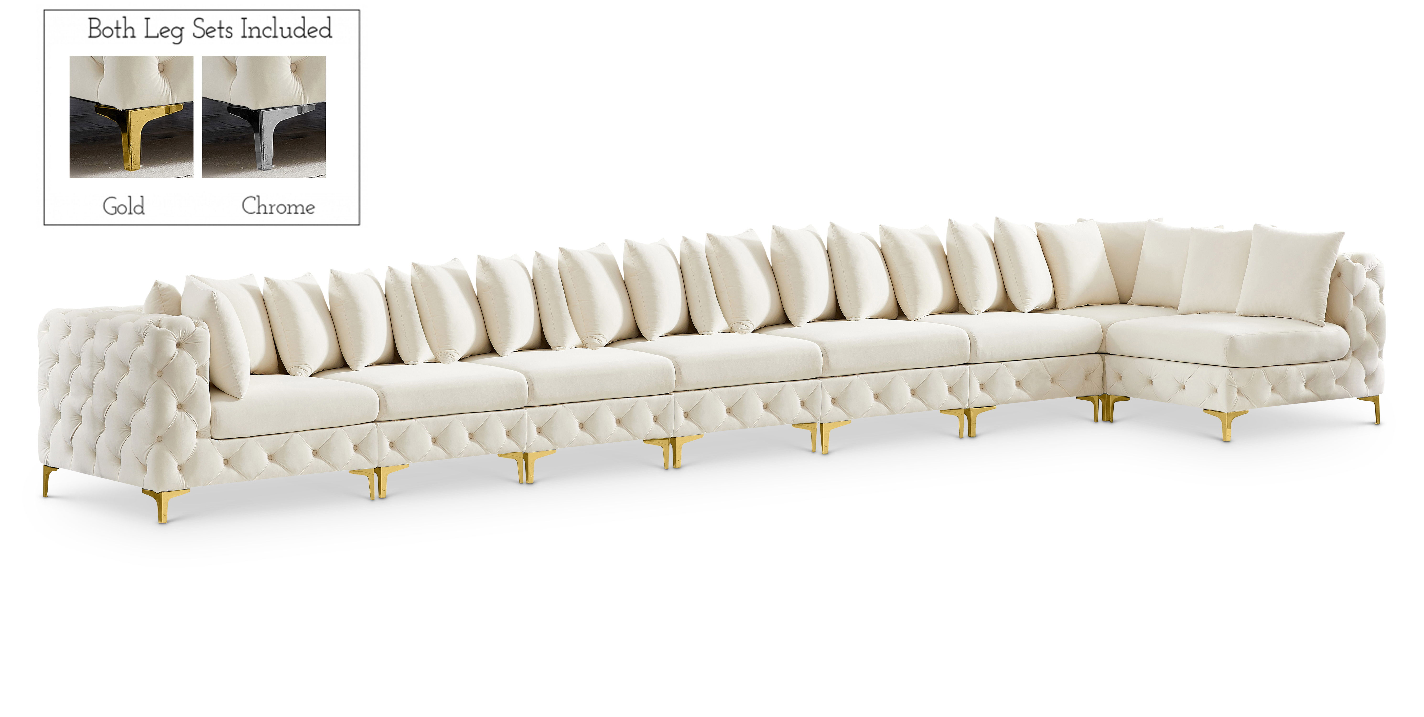 Tremblay - 8 Piece Modular Sectional - Cream
