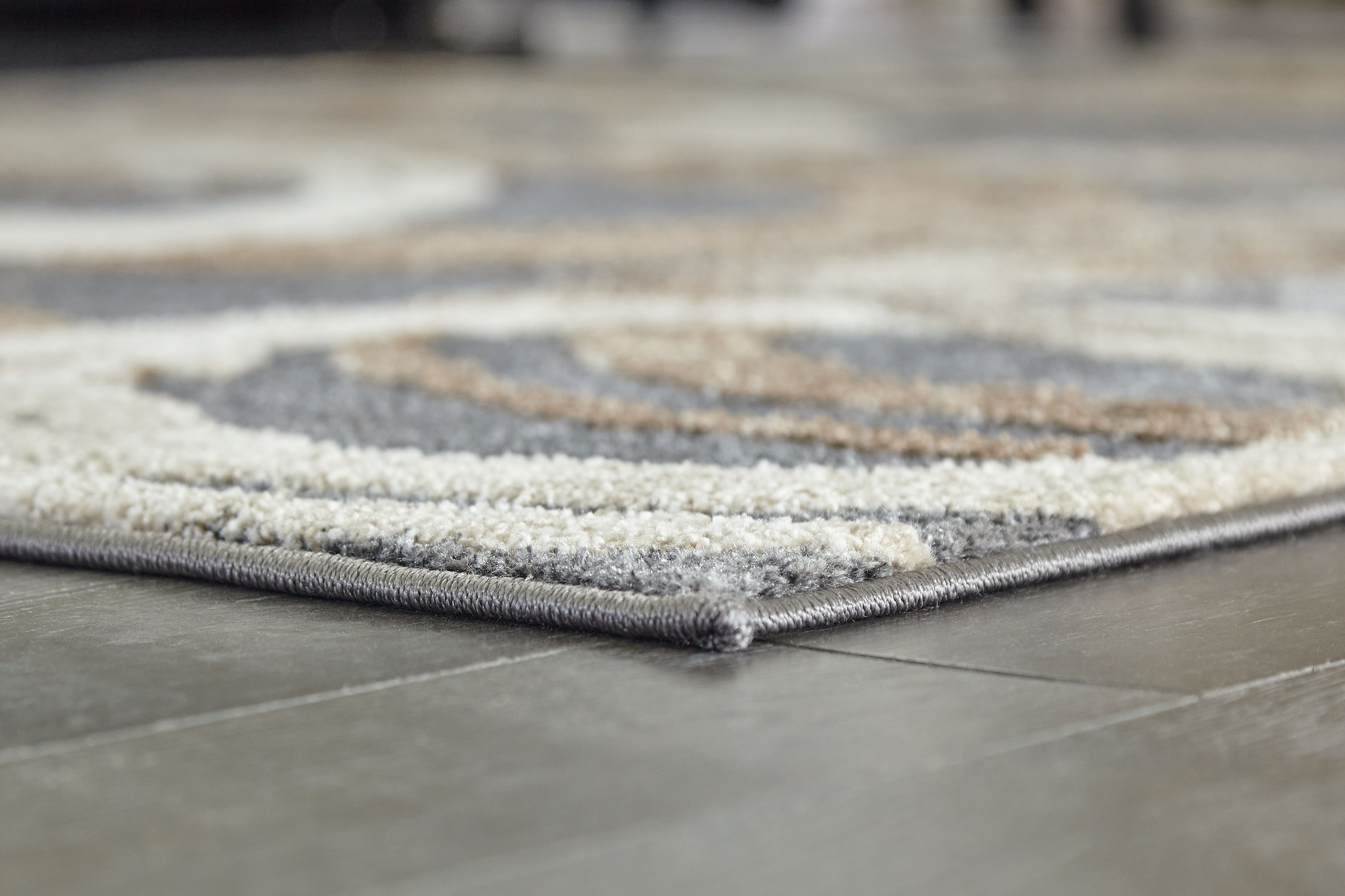 Faelyn - 8' x 10' Rug - Gray / Brown / Beige
