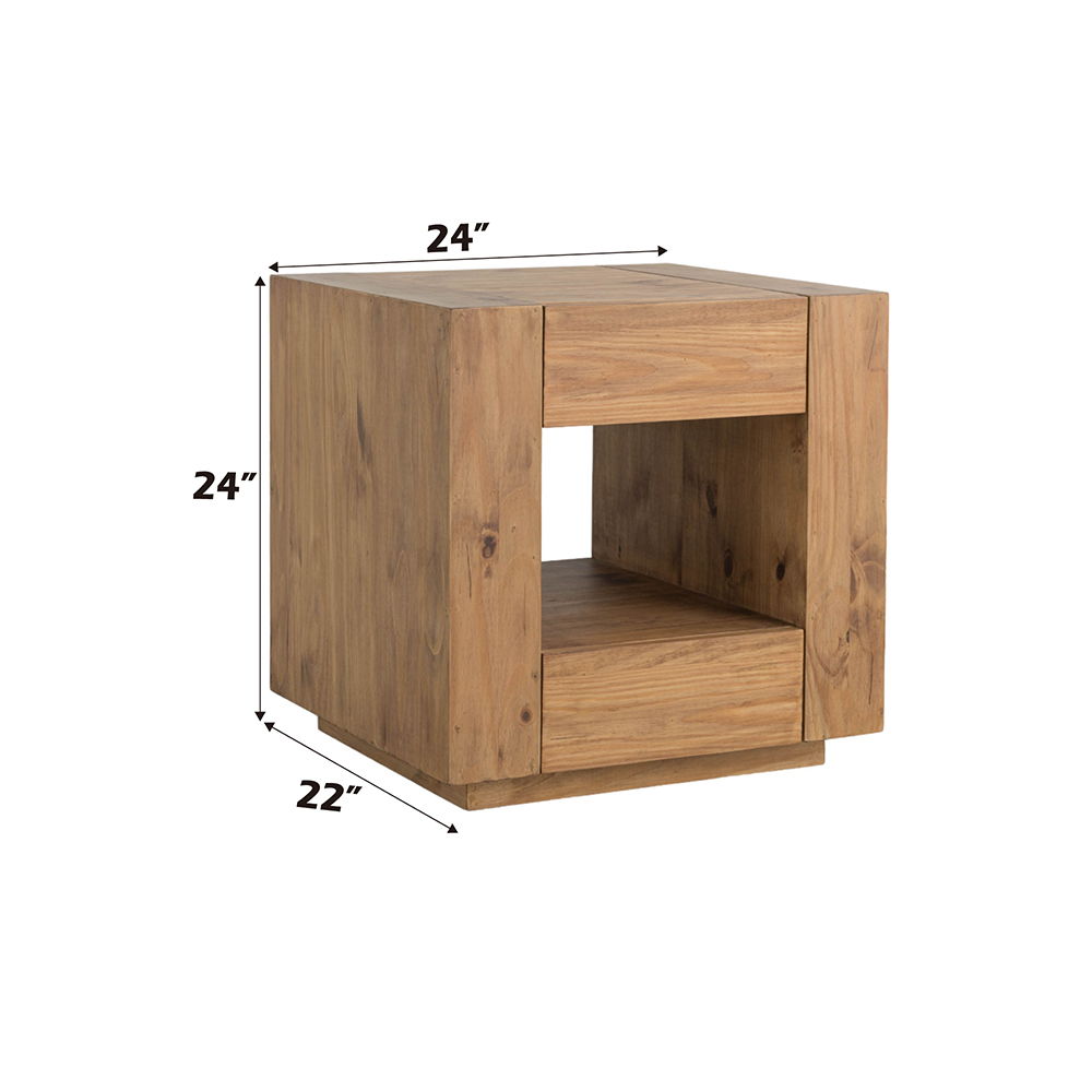 Harlan - End Table - Oak, light brown, view 8