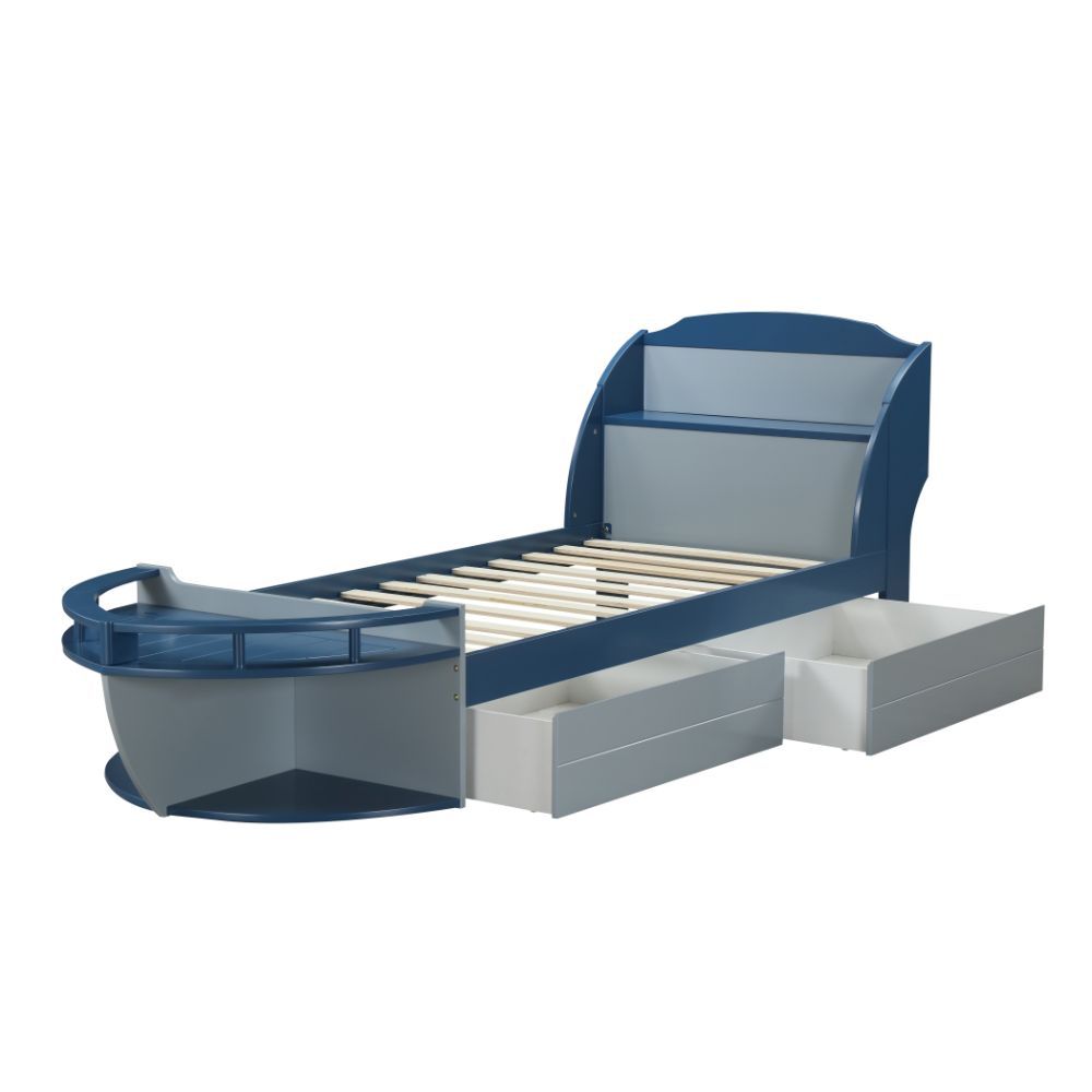 Neptune II - Drawers (Set of 2) - Gray, gray