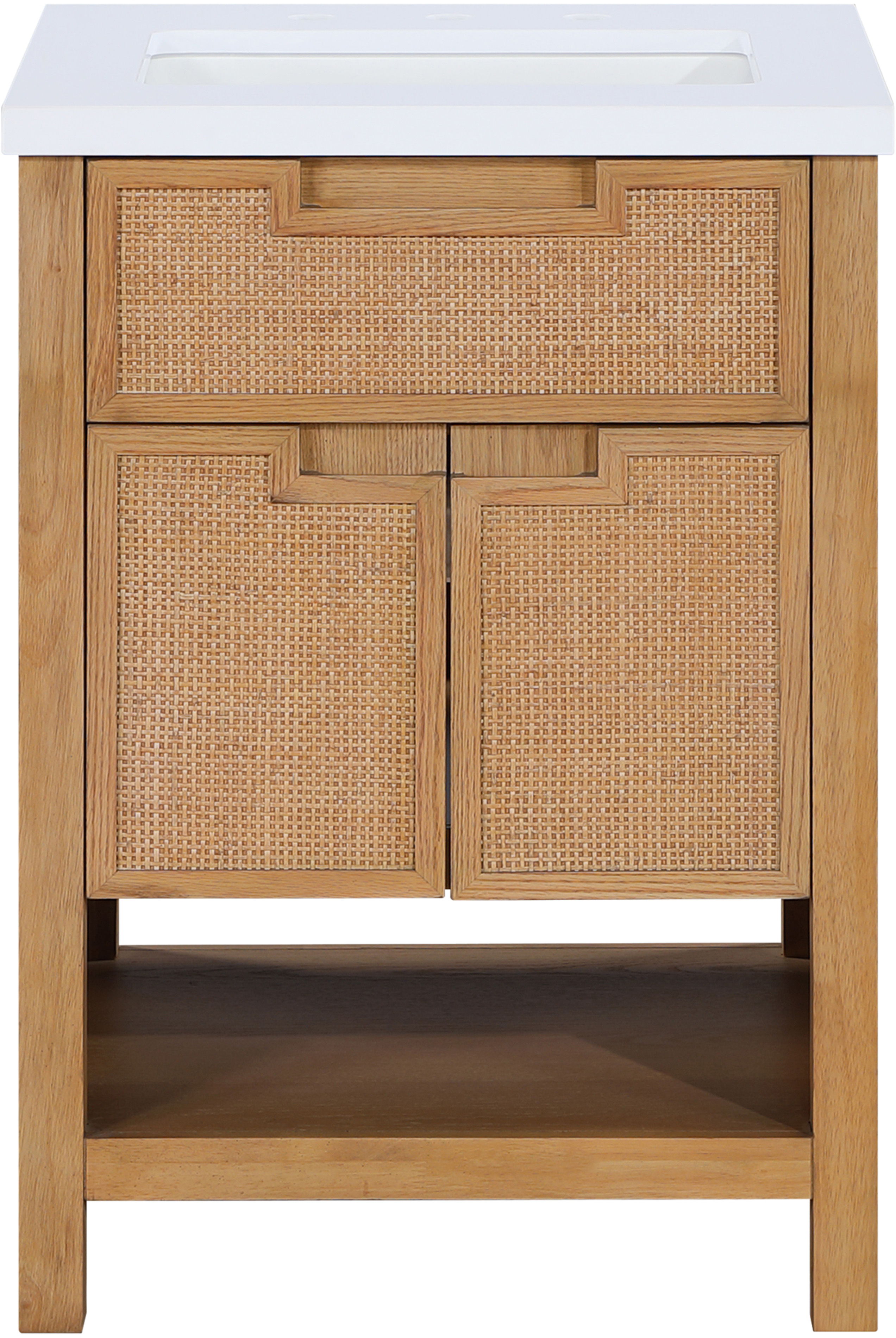 Soren - 24'' Bathroom Vanity - Natural / White