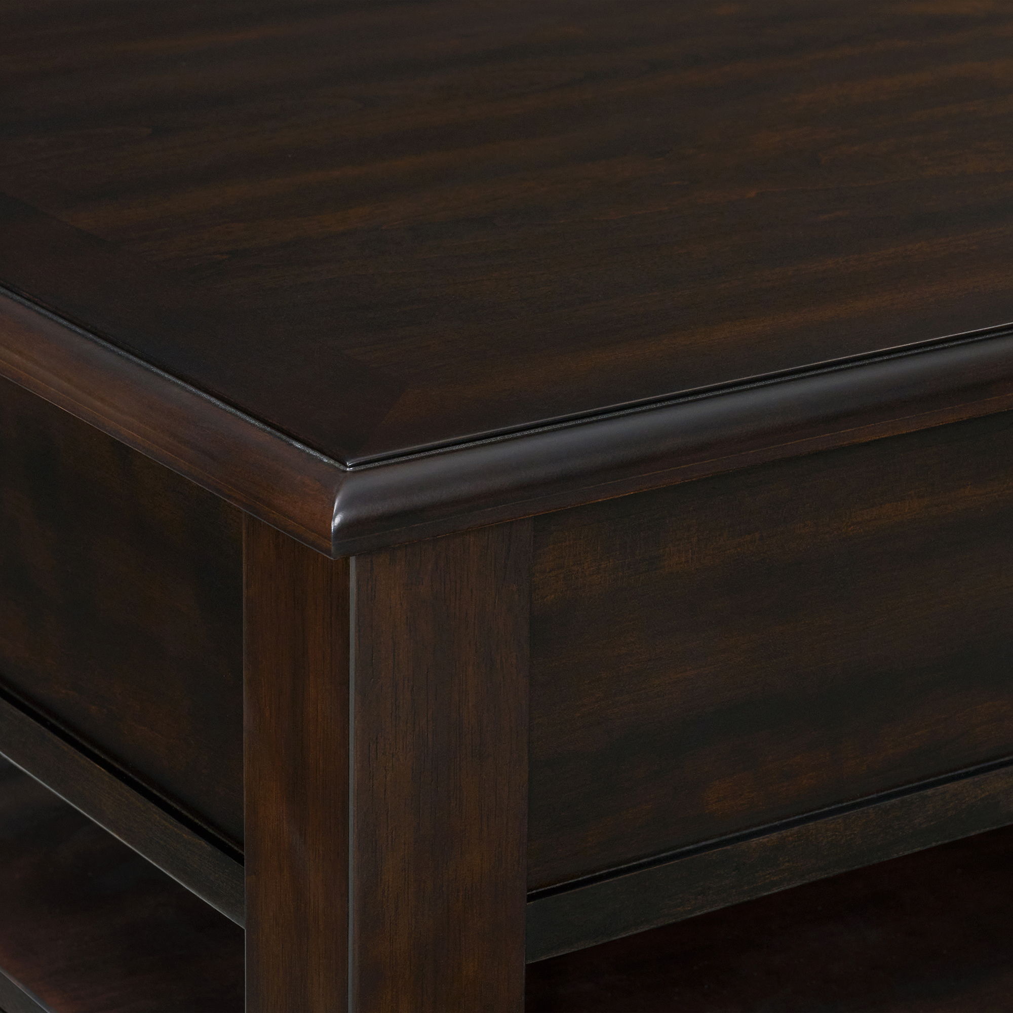Wagner - 3 Piece Occasional Table Set (Rectangular Lift-Top Coffee Table & Two End Table) - Cherry