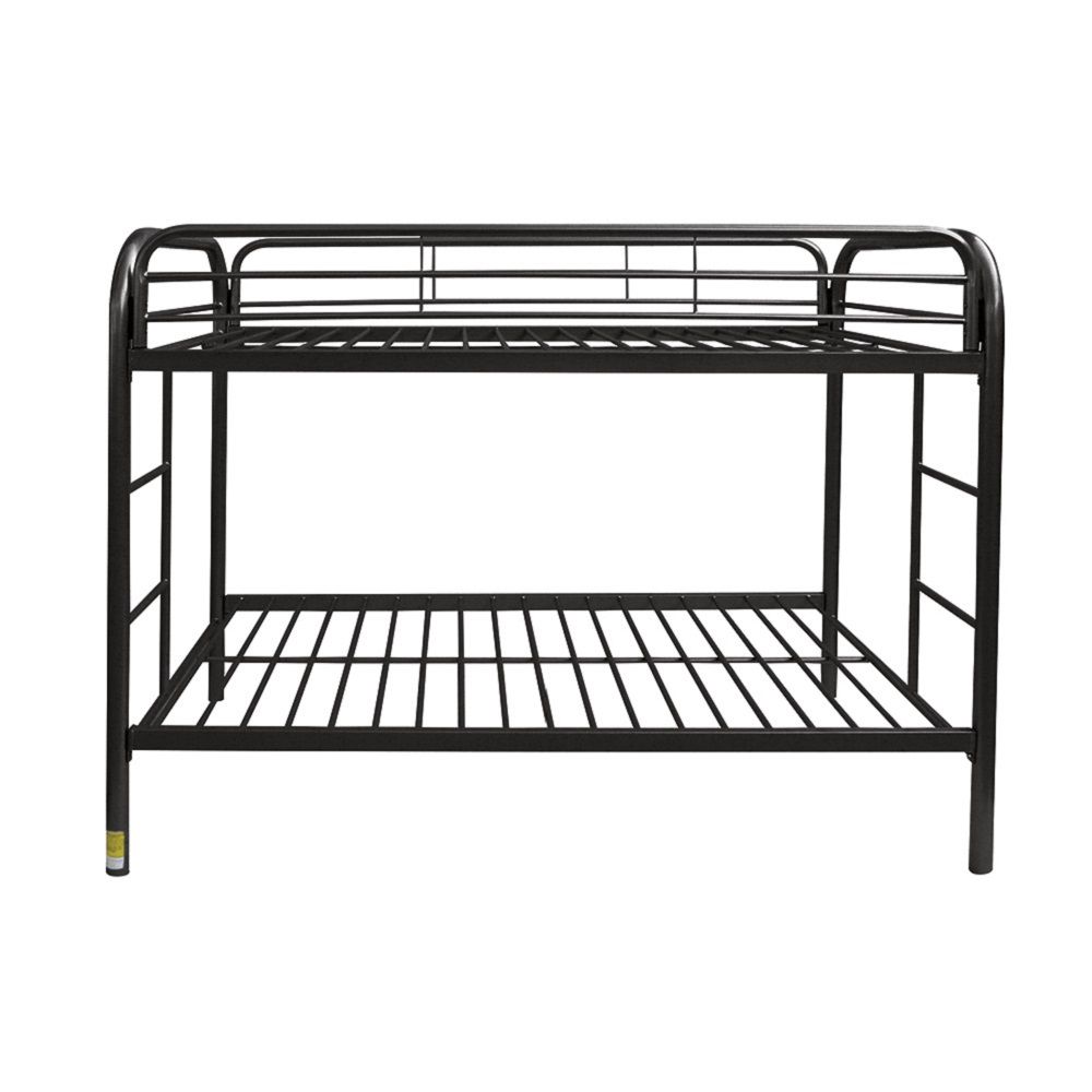 Thomas - Twin Over Twin Bunk Bed - Black, black, view 4
