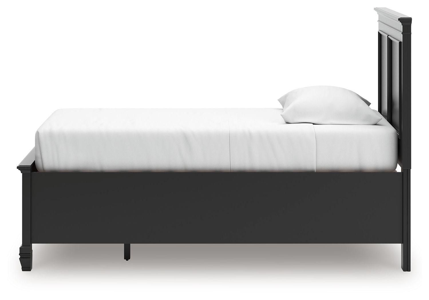 Ashley Furniture Lanolee - Twin Panel Storage Bed - Black - Image 9
