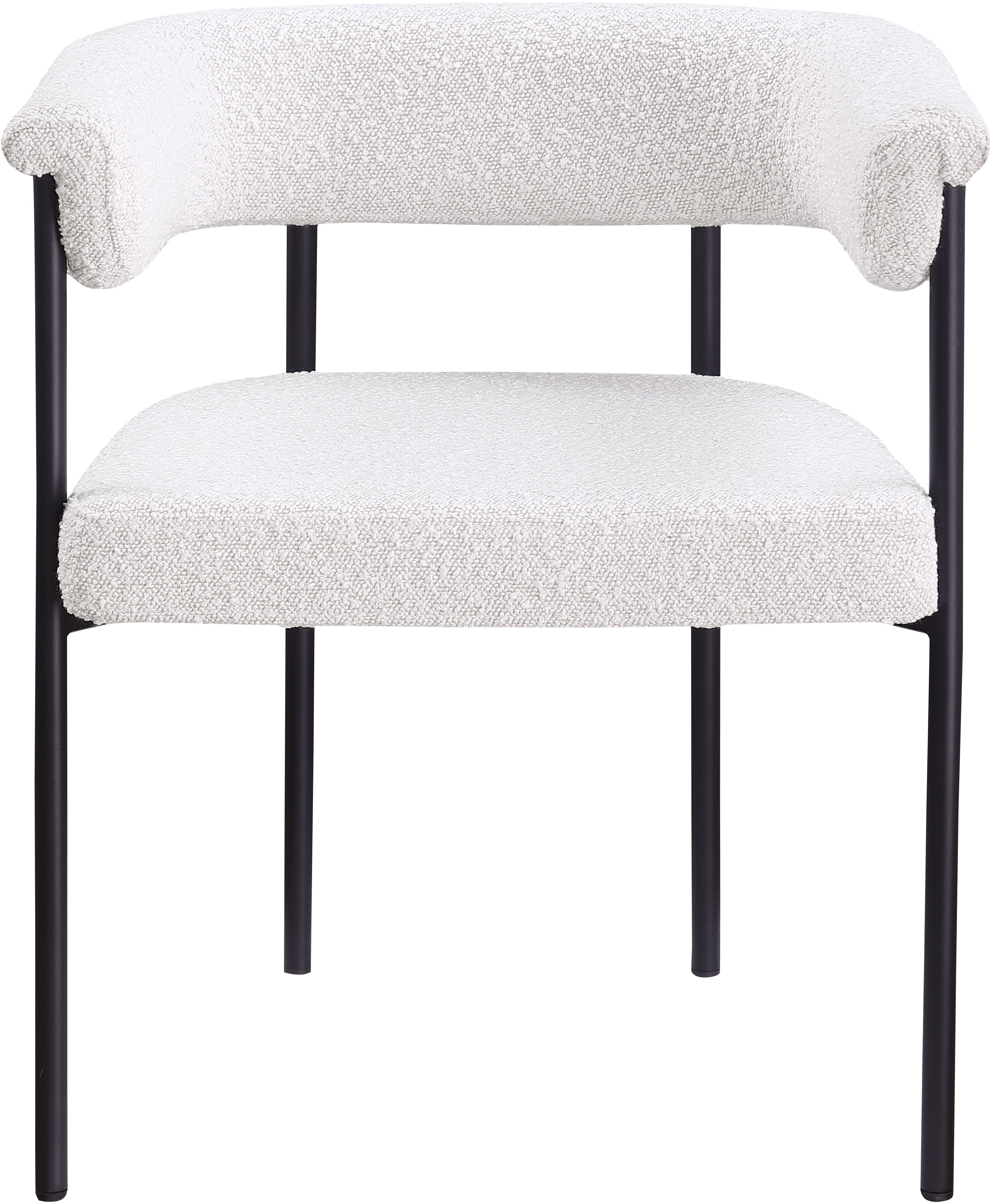 Malin - Boucle Dining Chair (Set of 2) - Cream