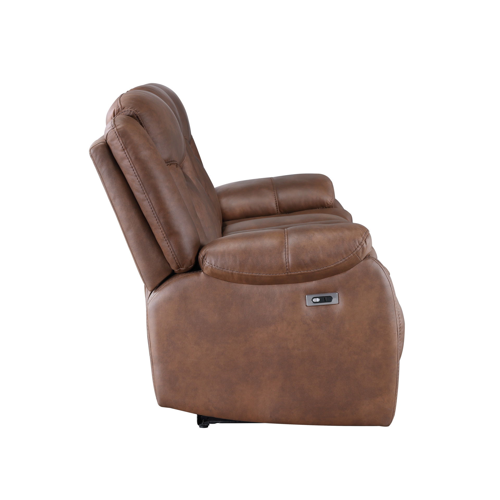 Morello - Sofa With Power Footrest - Brown, light brown, view 5