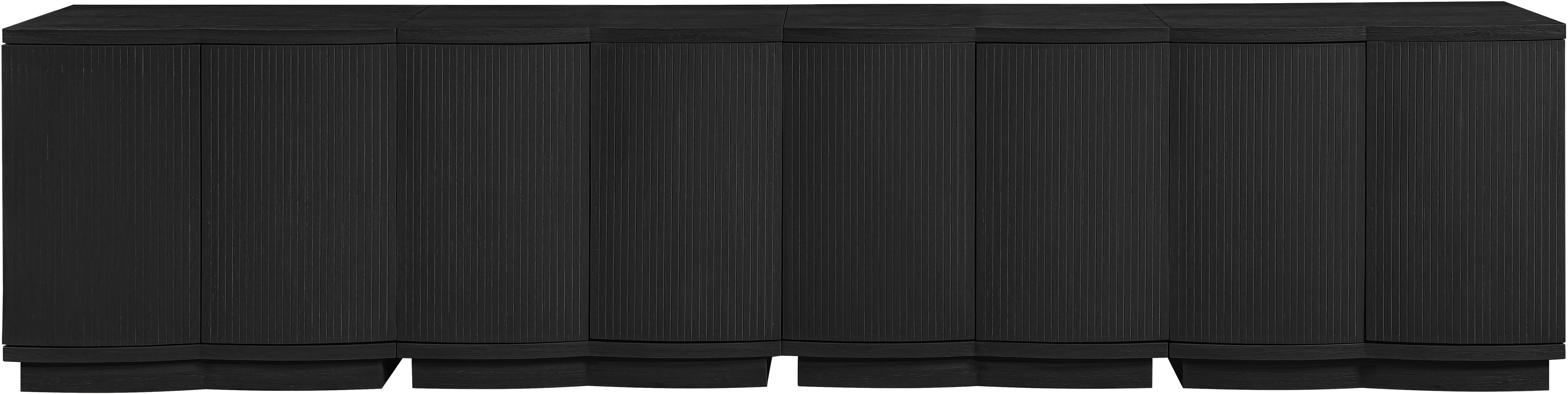 Aveline - 4 Piece Sideboard / Buffet - Black