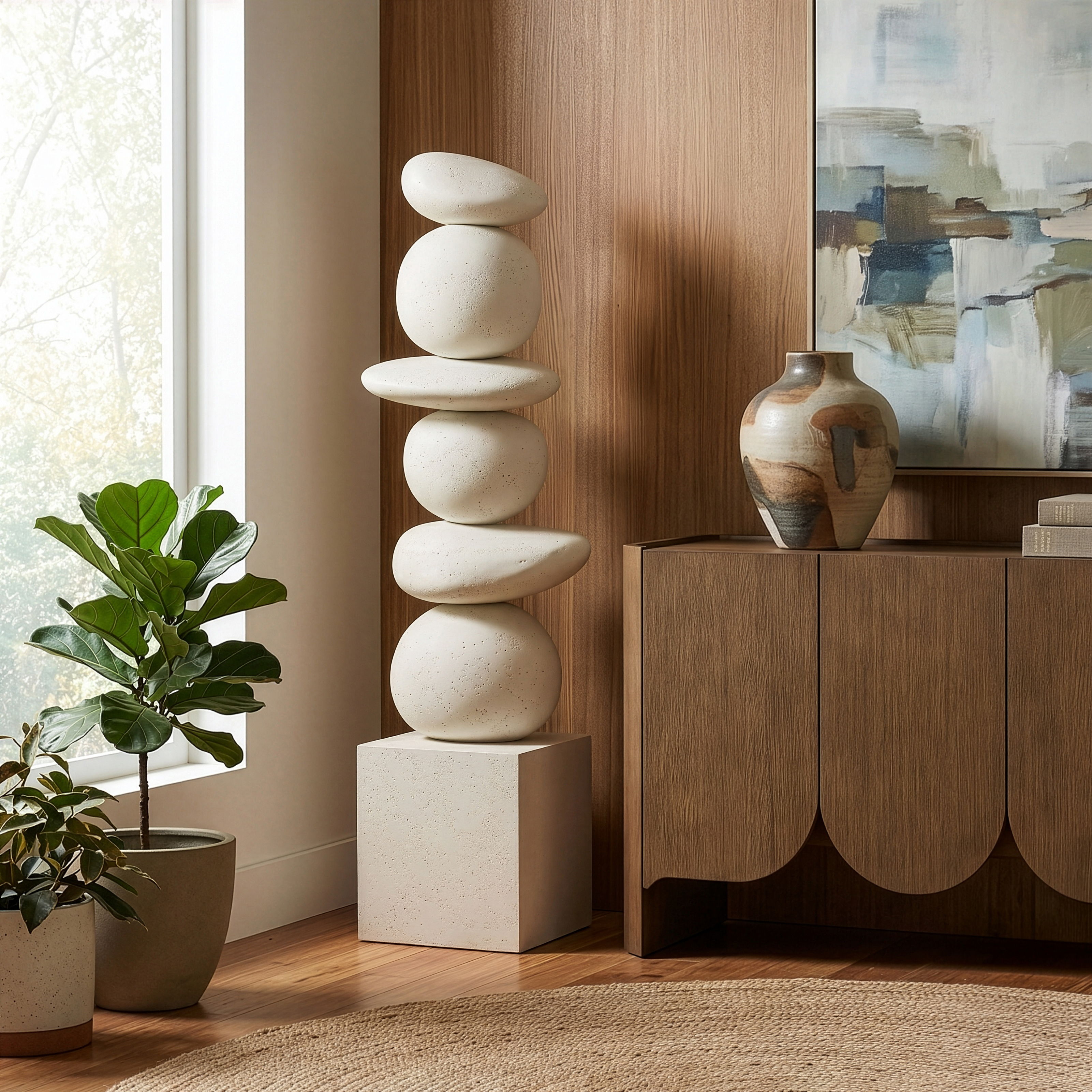 Torix - Sculpture - Cream