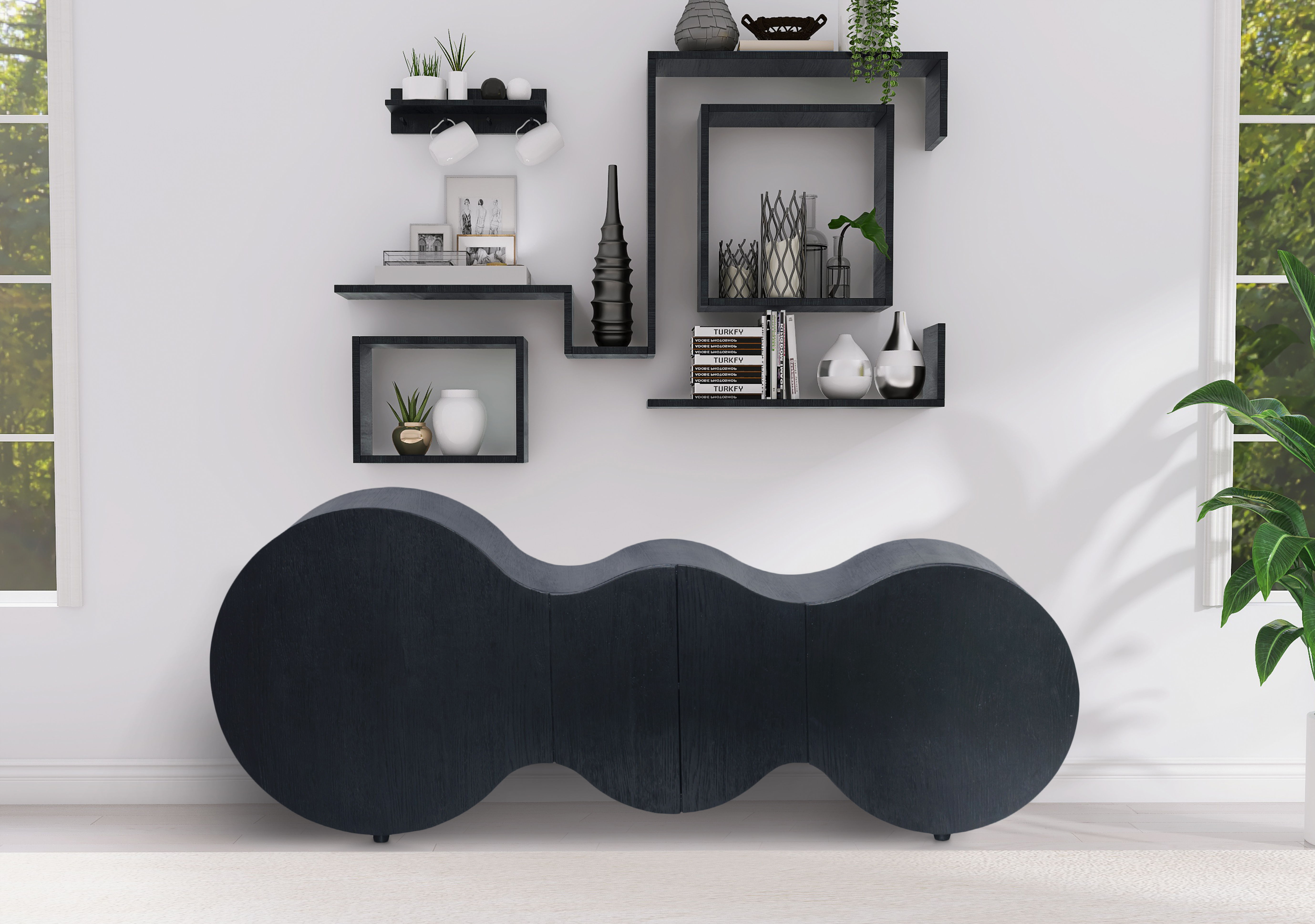Sono - Sideboard / Buffet - Black