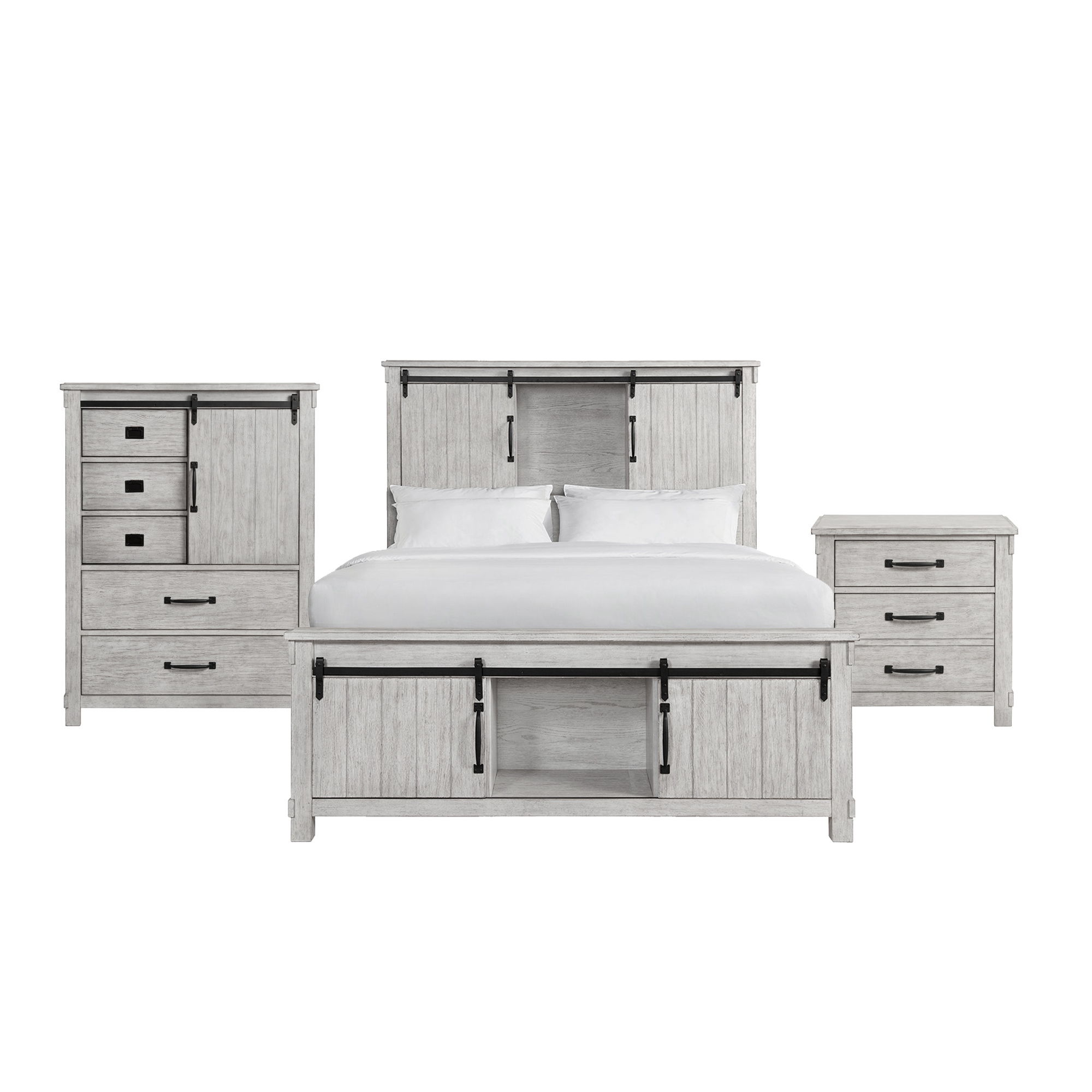 Queen · 3 Pc · Bedroom Set