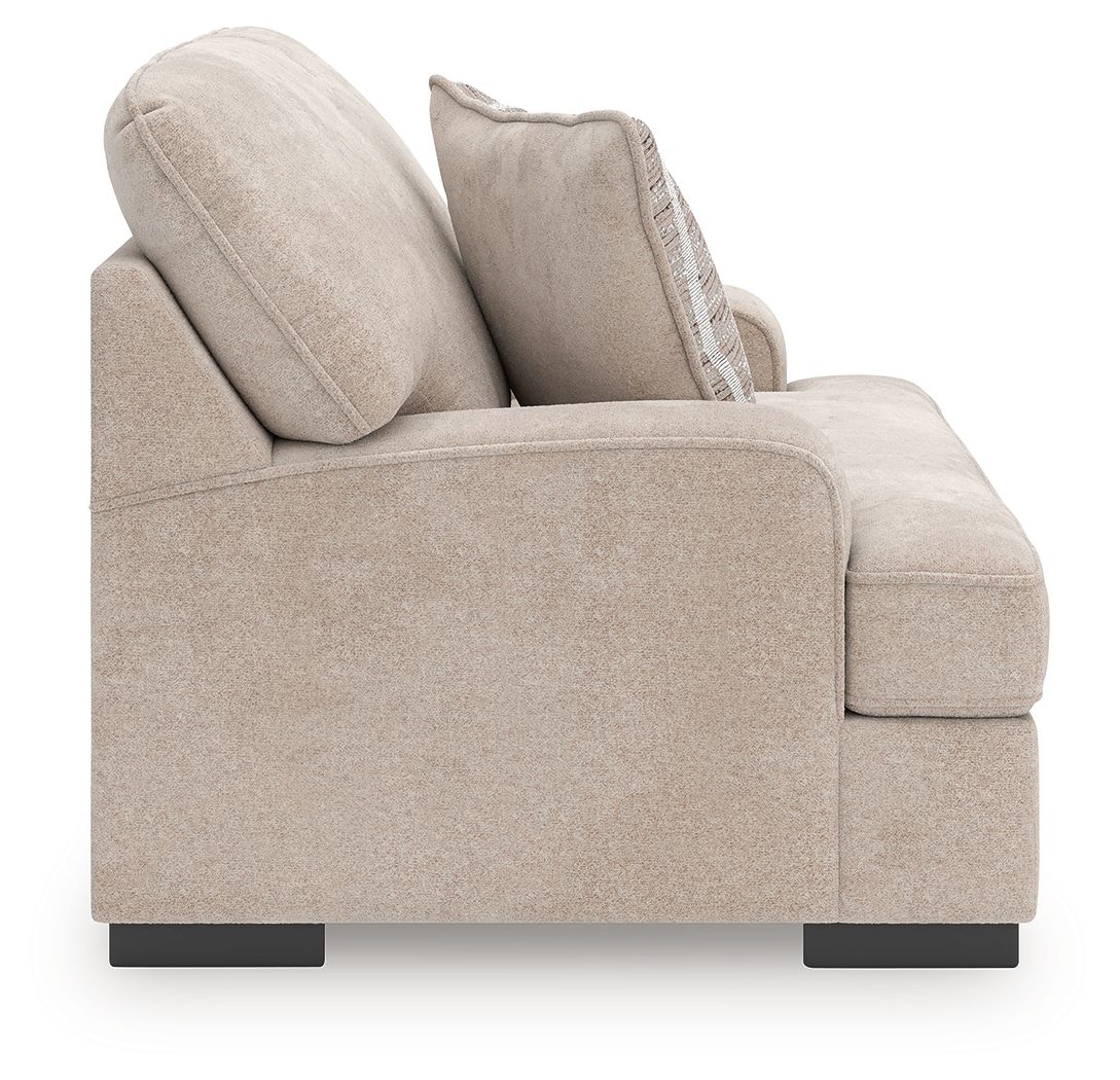 Ashley Furniture High Profile - Chair and a Half - Taupe - Image 5